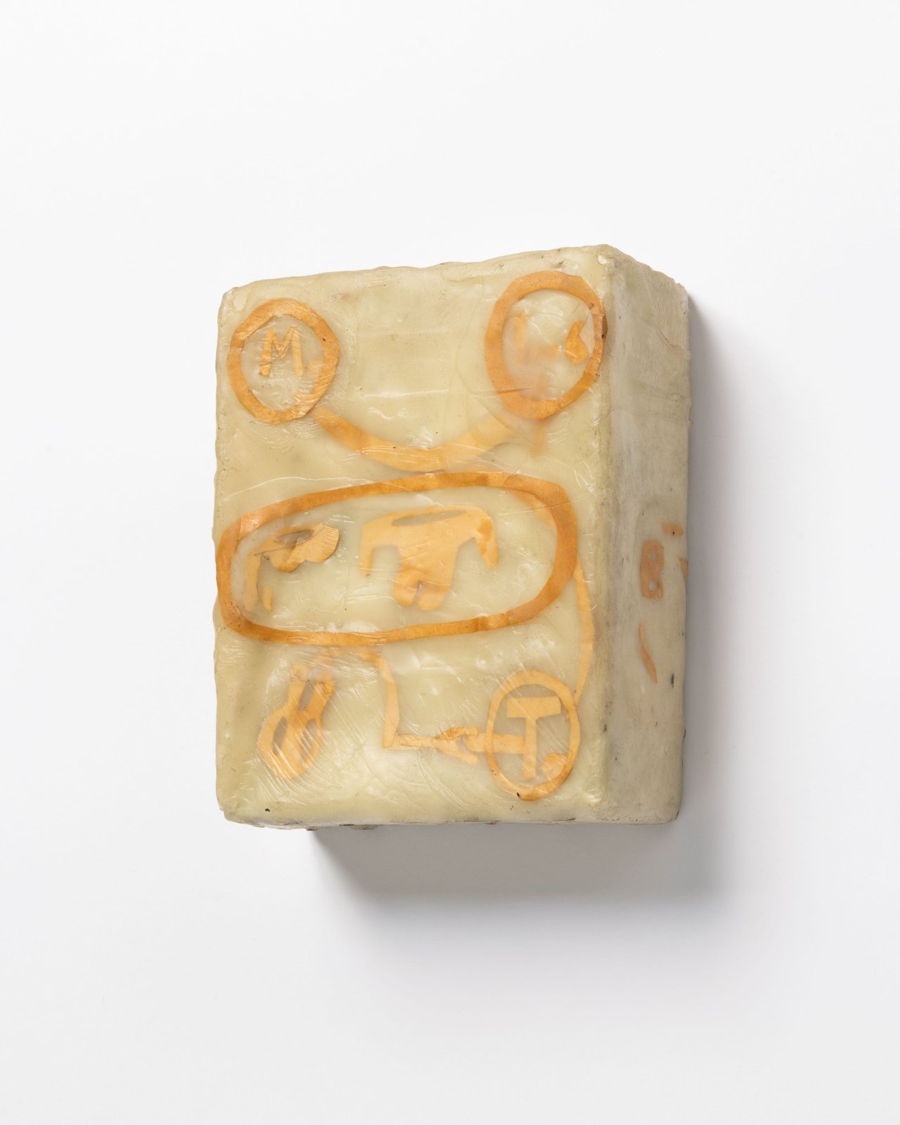 Auf diesem Bild ist das folgende Kunstwerk zu sehen: Martin Assig. „Kerze Nr. 18“. 1993.