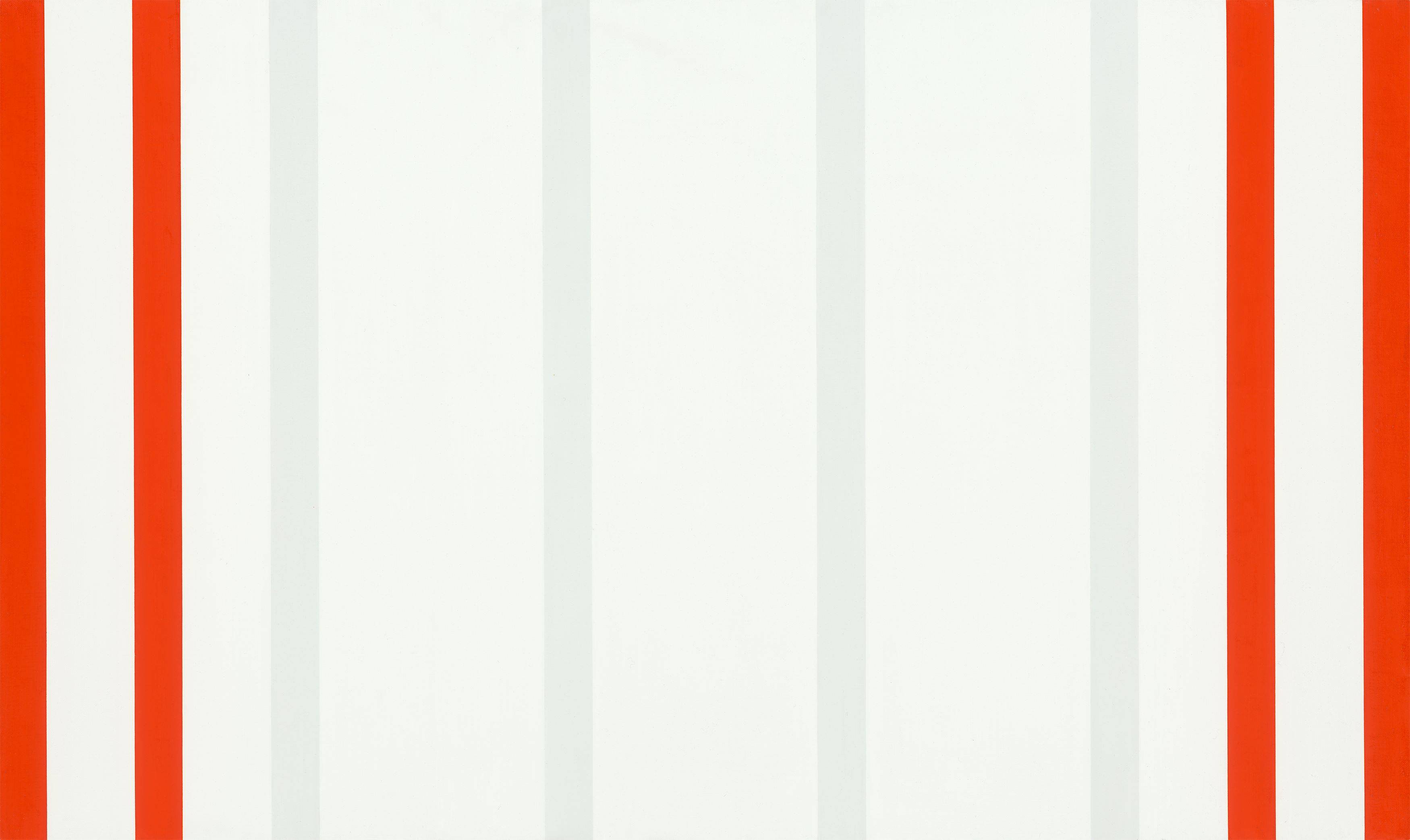 This picture shows the following artwork: Andreas Brandt. ”Rot-Grau”. 1977.