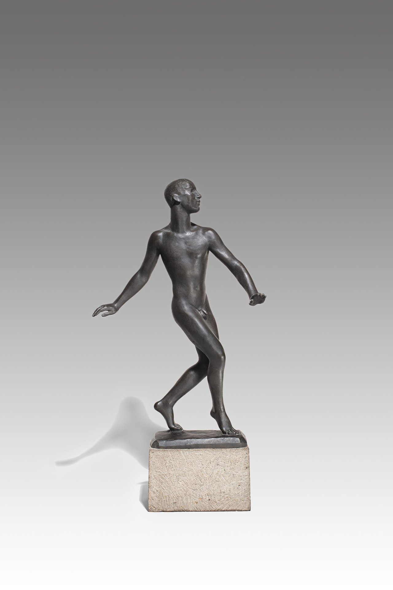 This picture shows the following artwork: Georg Kolbe. ”Tänzer Nijinsky”. 1913/19.