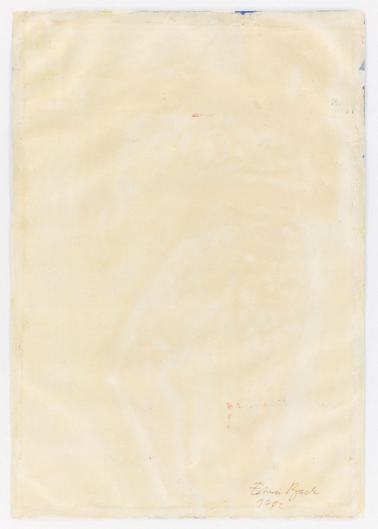 This picture shows the following artwork: Elvira Bach. An der Bar (at the bar). 1982.