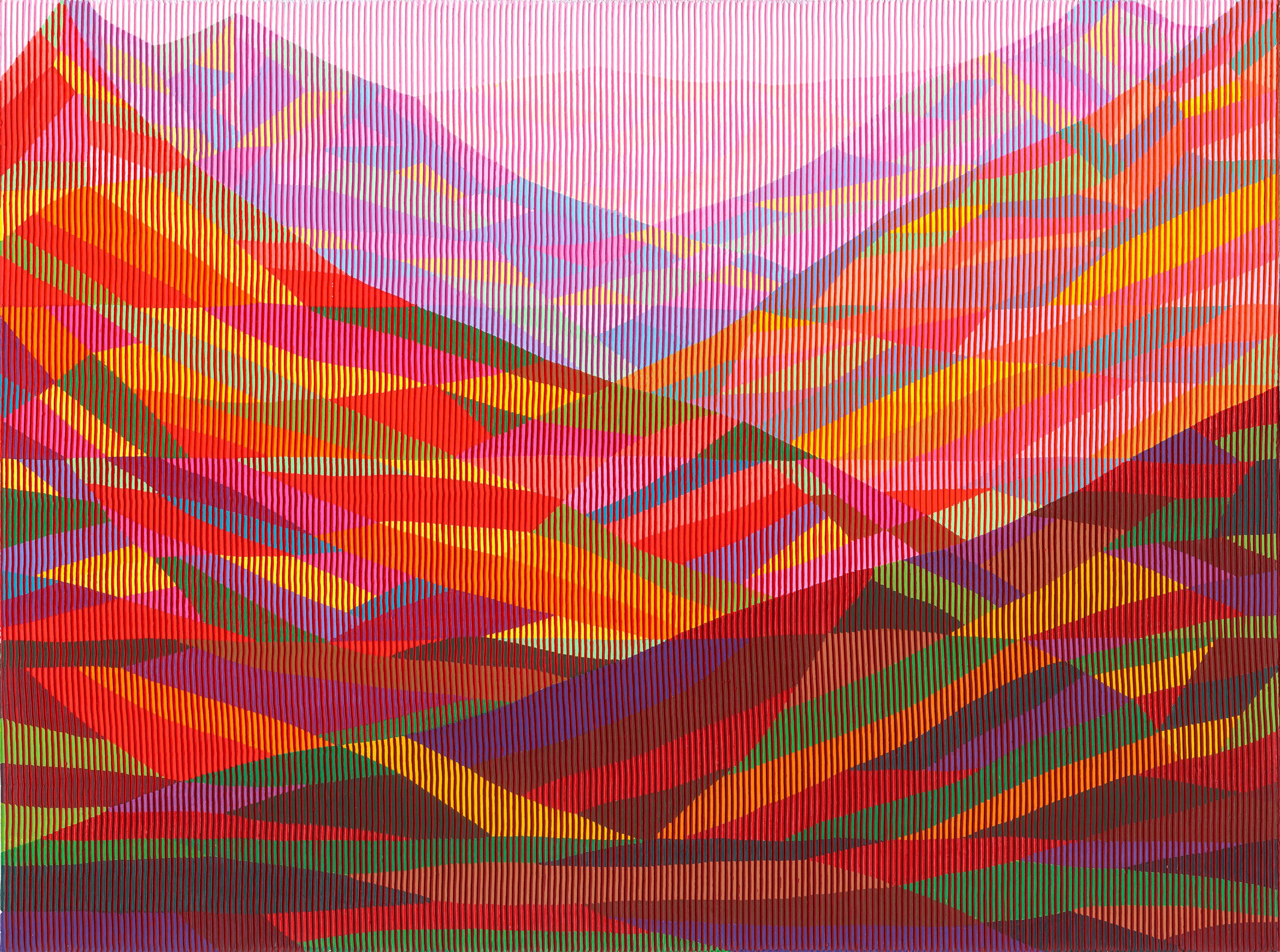 Auf diesem Bild ist das folgende Kunstwerk zu sehen: Antonio Marra. „In die Ferne Schweiftender Blick“. 2010.