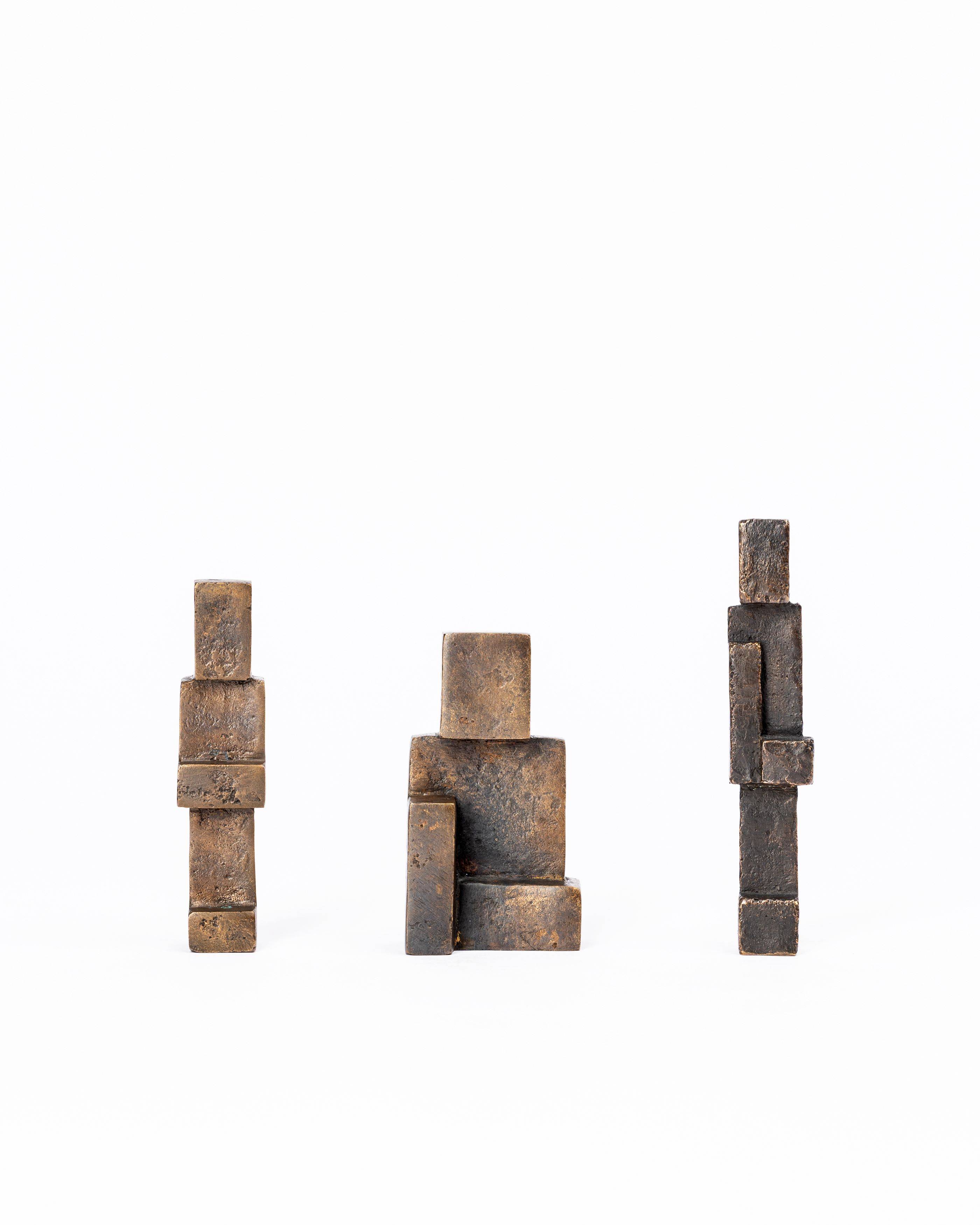 This picture shows the following artwork: Hans Steinbrenner. Untitled (figures).
