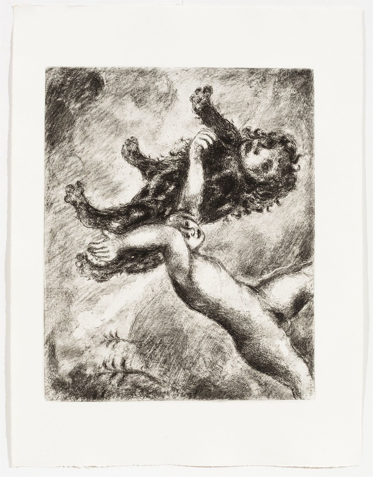 Auf diesem Bild ist das folgende Kunstwerk zu sehen: Marc Chagall. „Bible“. 1956.
