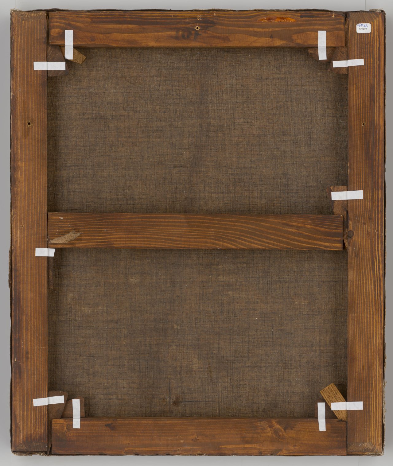 This picture shows the following artwork: Jean Fautrier. ”Portrait de jeune fille”. 1922.