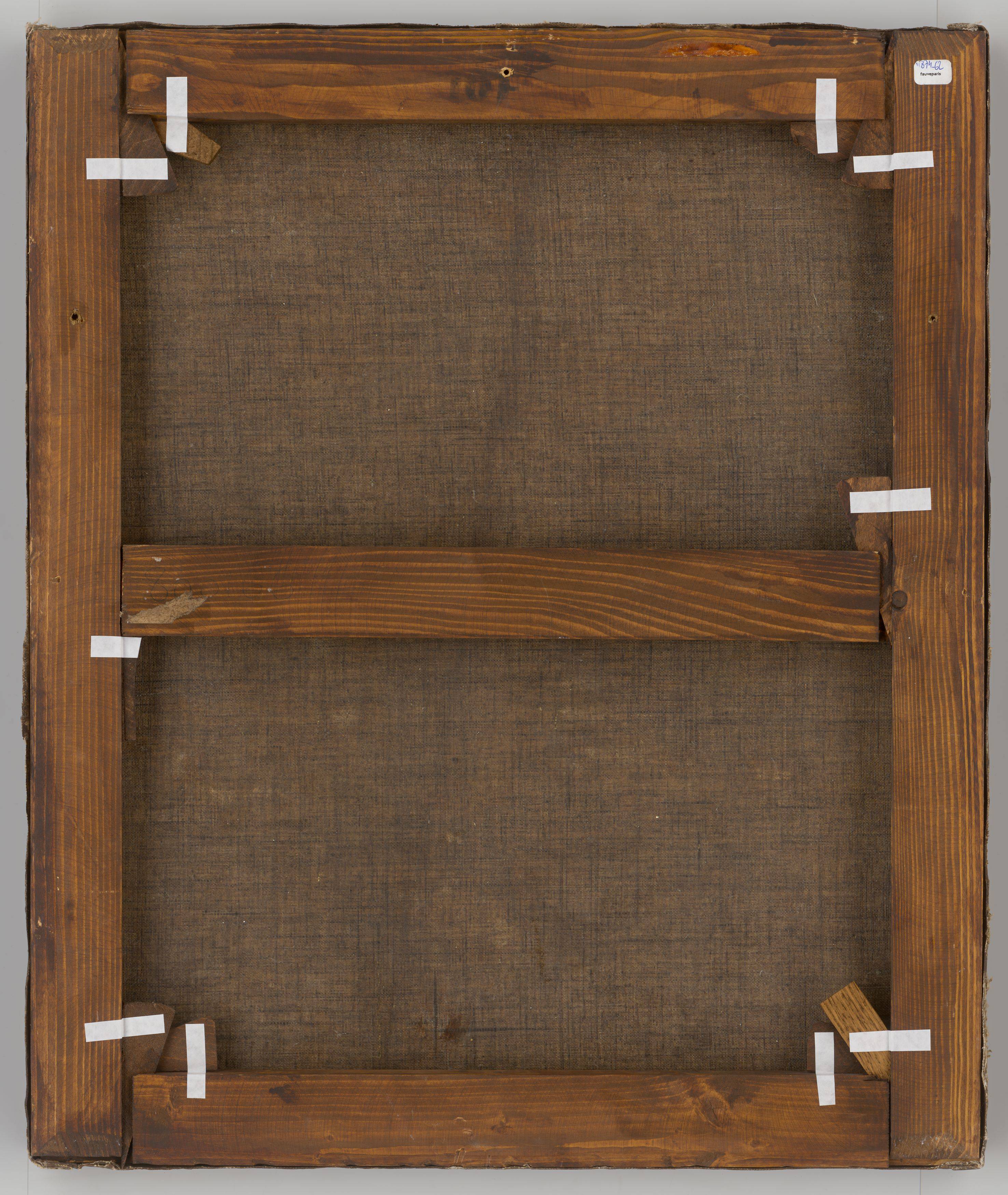 This picture shows the following artwork: Jean Fautrier. ”Portrait de jeune fille”. 1922.