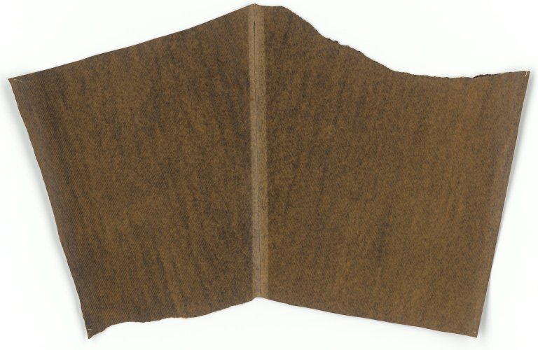 This picture shows the following artwork: Sol LeWitt. ”R 551”, from the series ”Rip Drawings”. 1975.