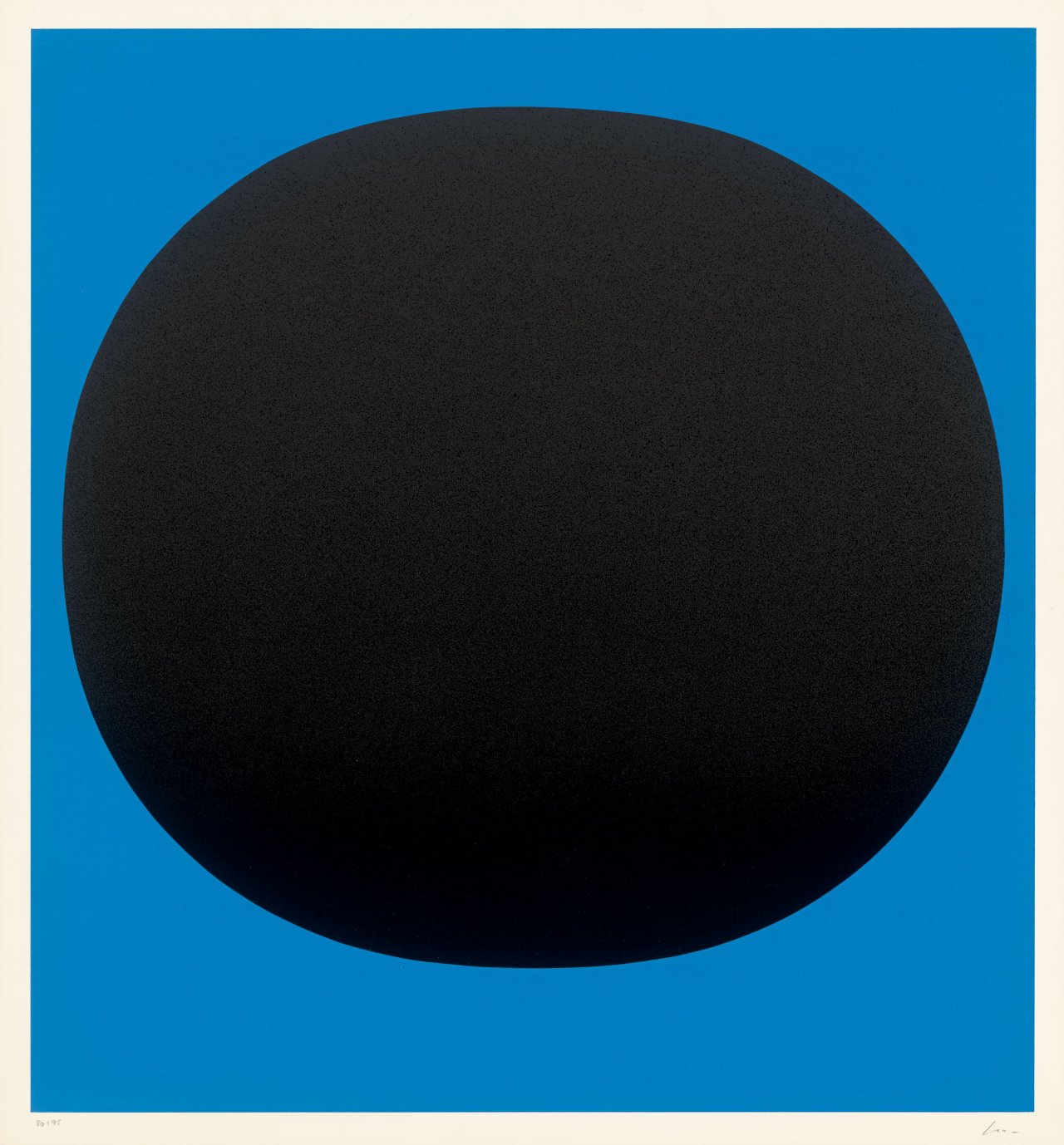 Auf diesem Bild ist das folgende Kunstwerk zu sehen: Rupprecht Geiger. Aus: „Rupprecht Geiger – Colour in the round“. 1969.