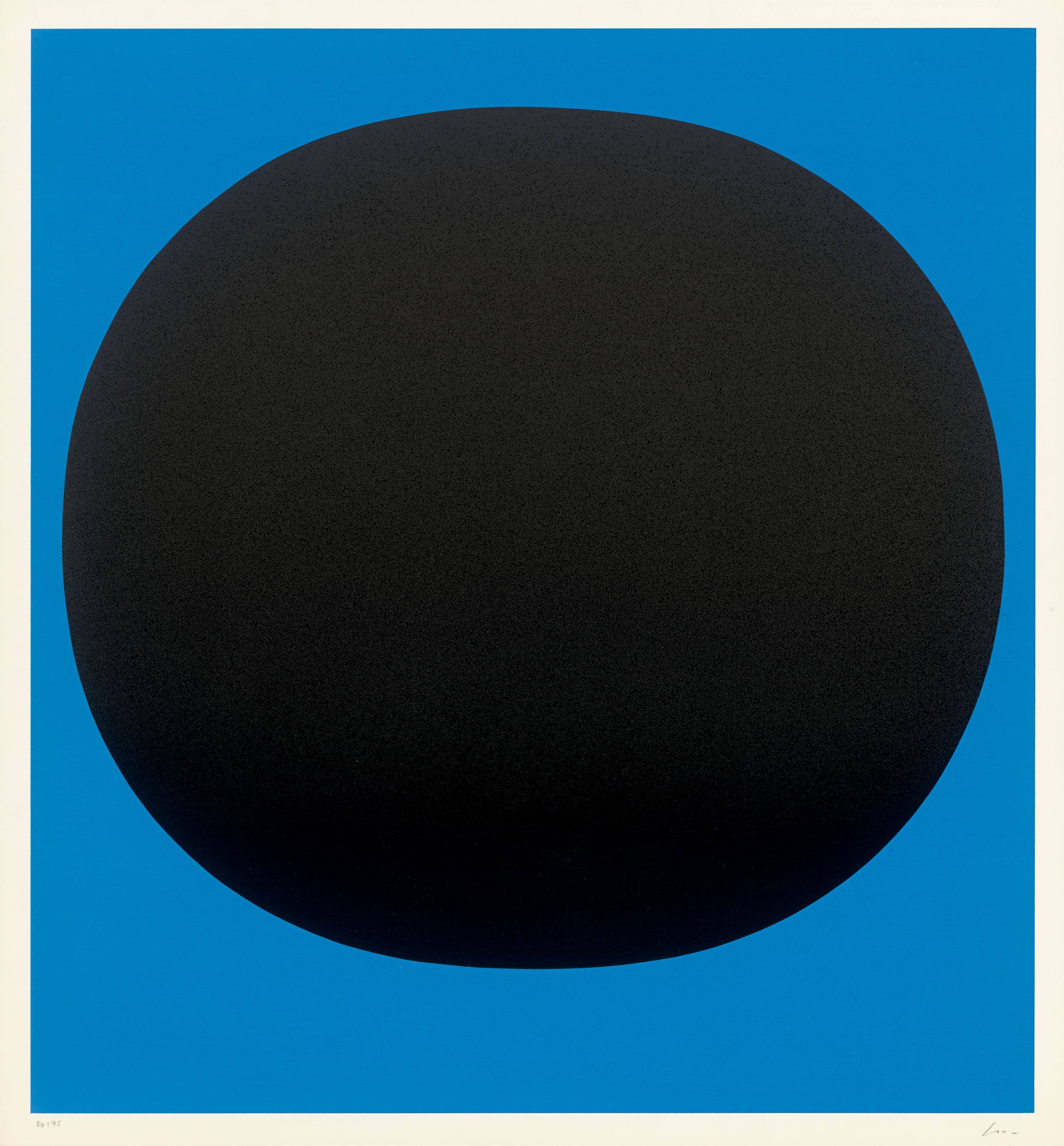 Auf diesem Bild ist das folgende Kunstwerk zu sehen: Rupprecht Geiger. Aus: „Rupprecht Geiger – Colour in the round“. 1969.