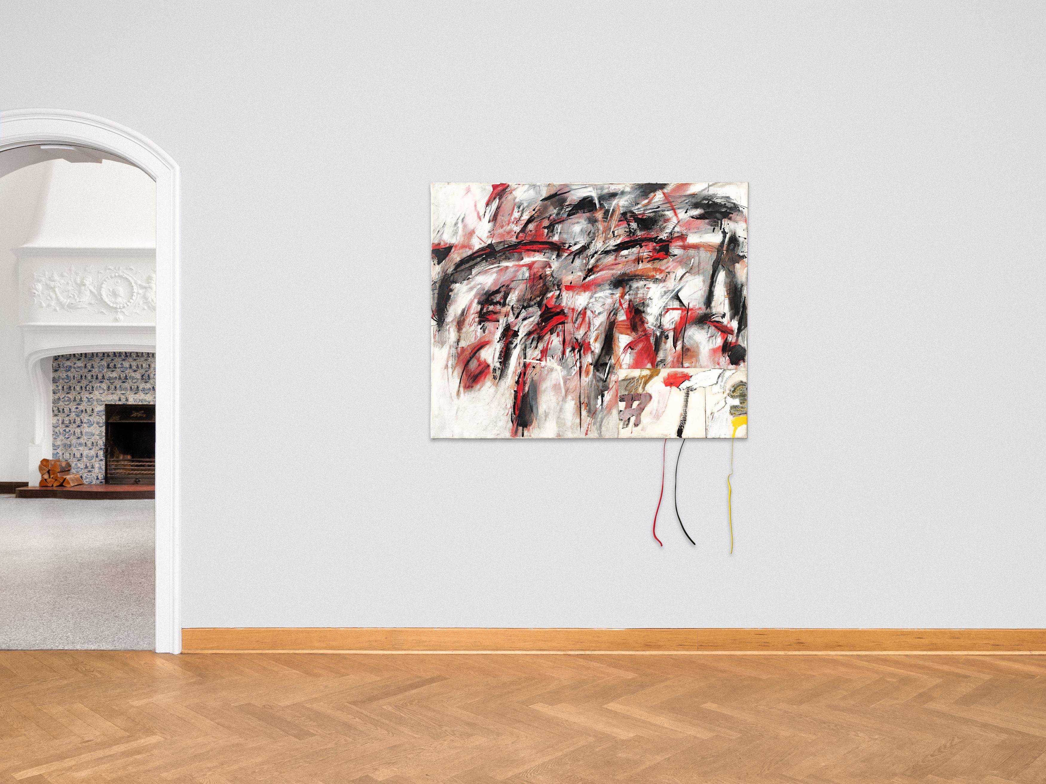This picture shows the following artwork: Peter Brüning and Gerhard Hoehme. ”Ohne Titel”. Circa 1963 / 1973.