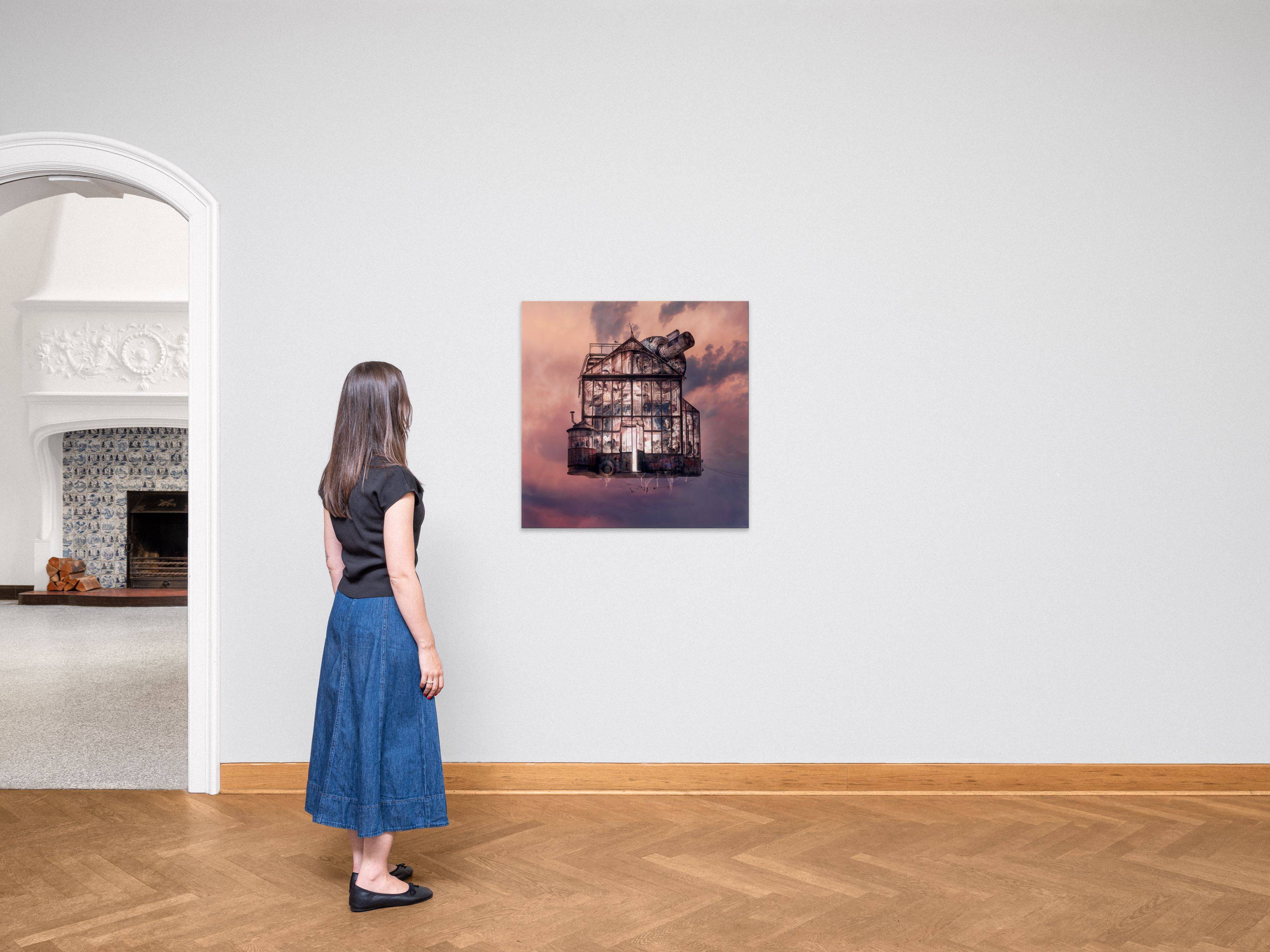 This picture shows the following artwork: Laurent Chéhère. ”To the Moon”. 2018.