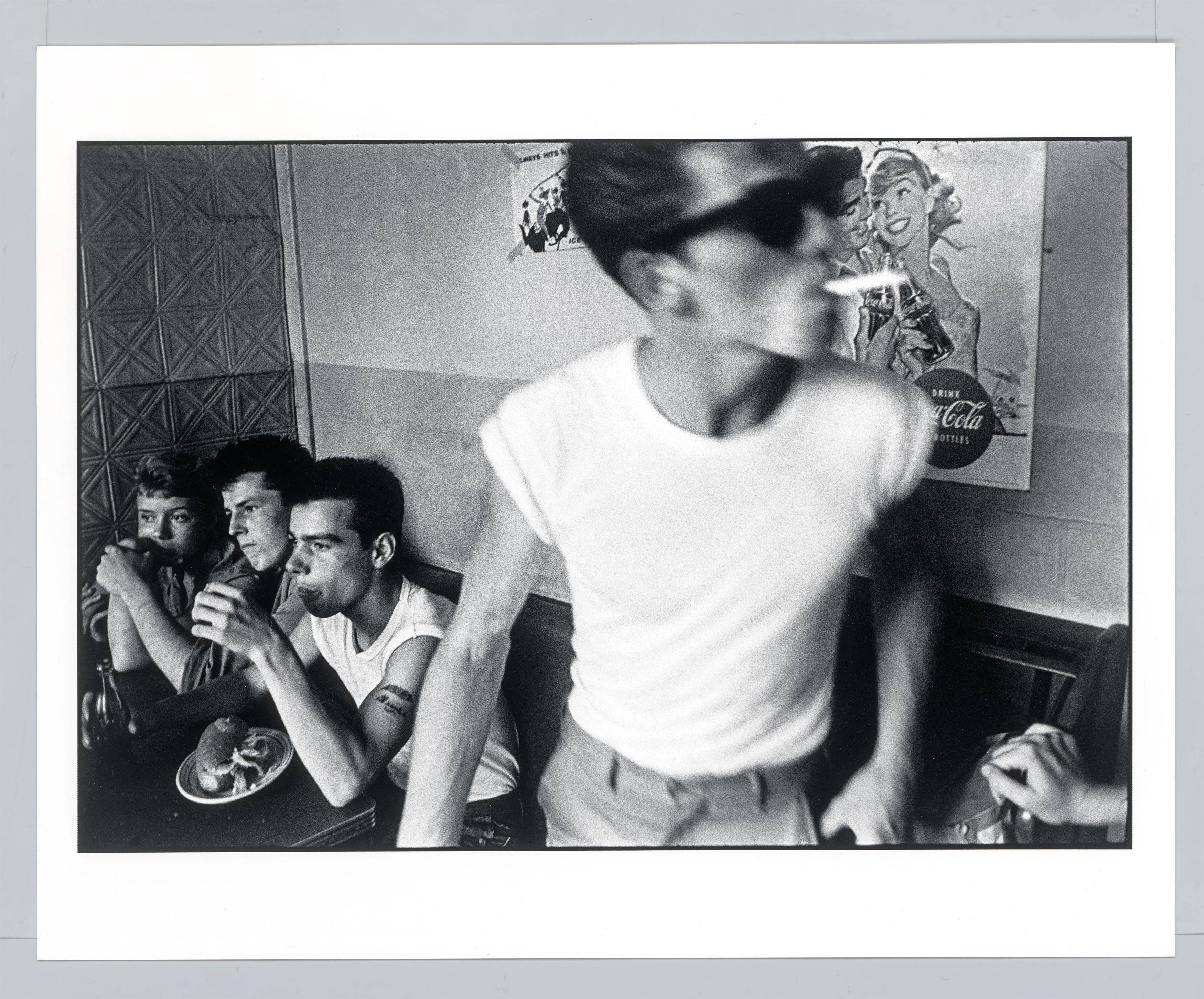 This picture shows the following artwork: Bruce Davidson. New York City, from the series ”Brooklyn Gang”. 1959.