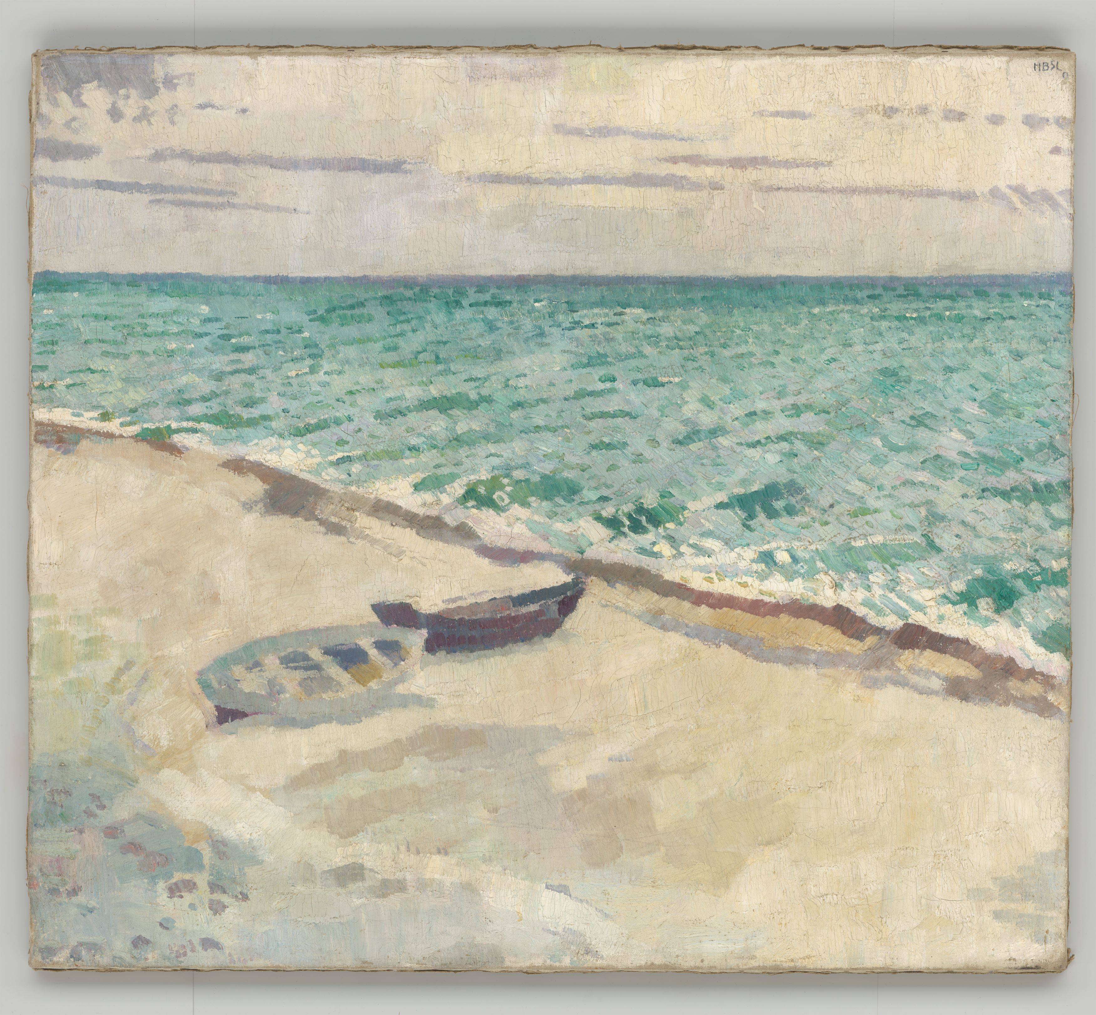 Auf diesem Bild ist das folgende Kunstwerk zu sehen: Max Beckmann. „Landwind“. 1905.