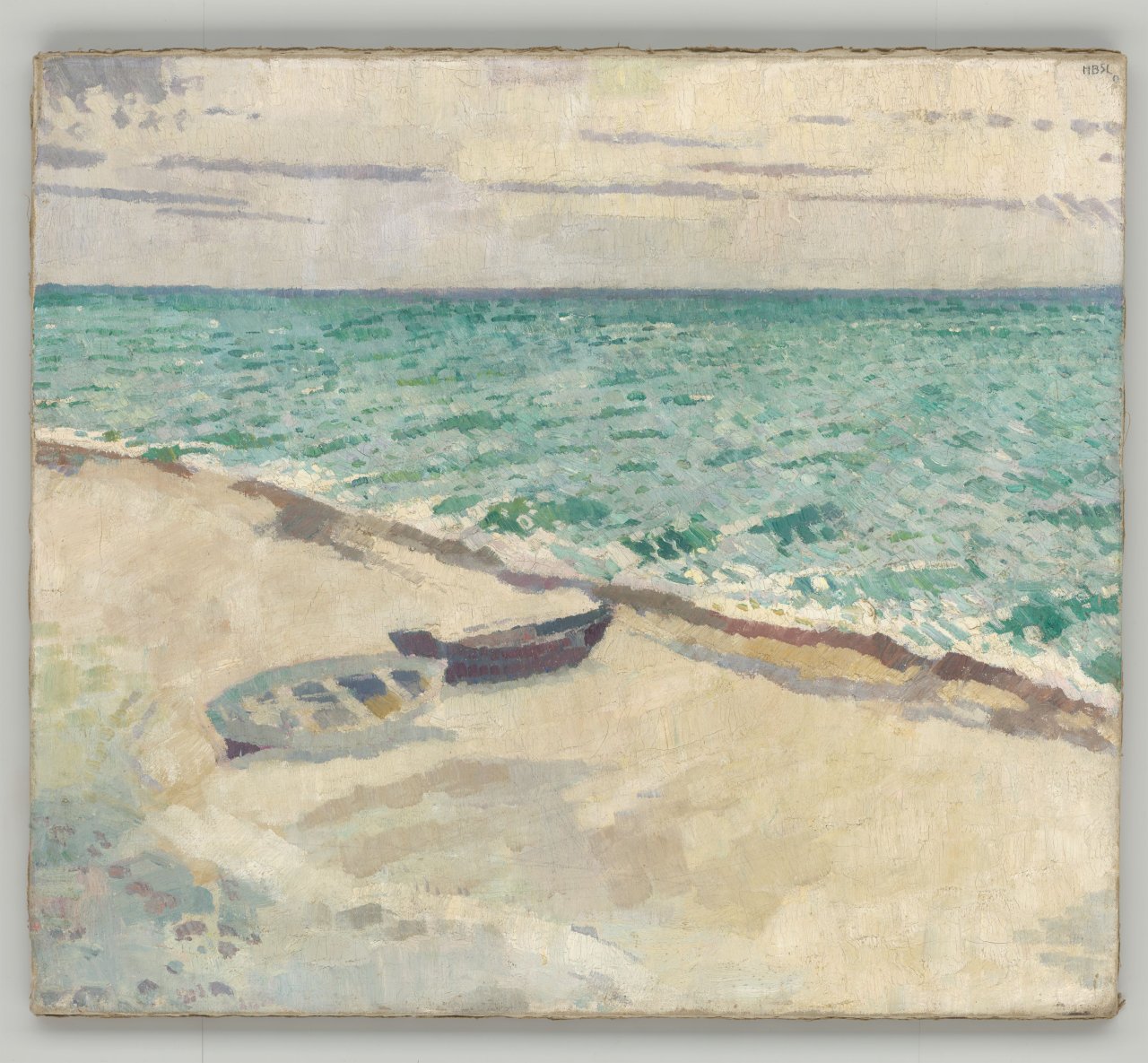 Auf diesem Bild ist das folgende Kunstwerk zu sehen: Max Beckmann. „Landwind“. 1905.