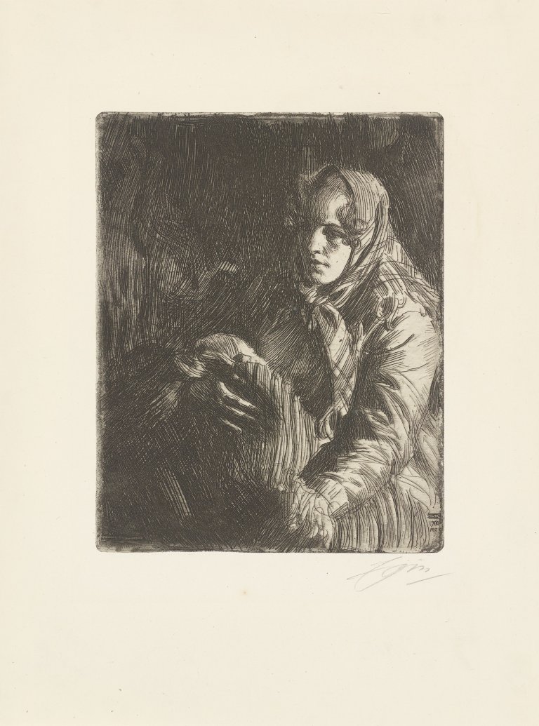 Auf diesem Bild ist das folgende Kunstwerk zu sehen: „Madonna“. 1900.