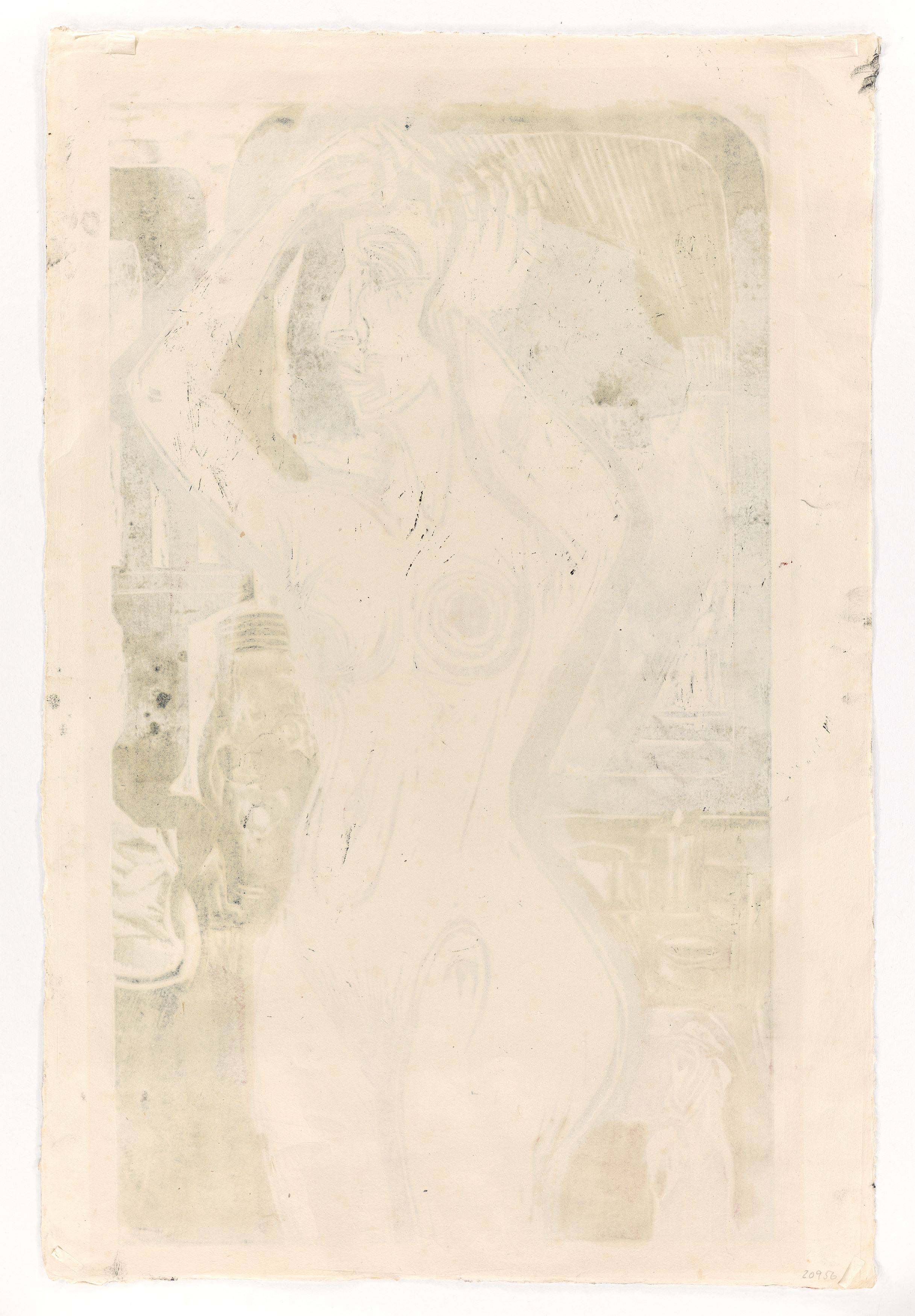 Auf diesem Bild ist das folgende Kunstwerk zu sehen: Ernst Ludwig Kirchner. „Toilette“. 1921.