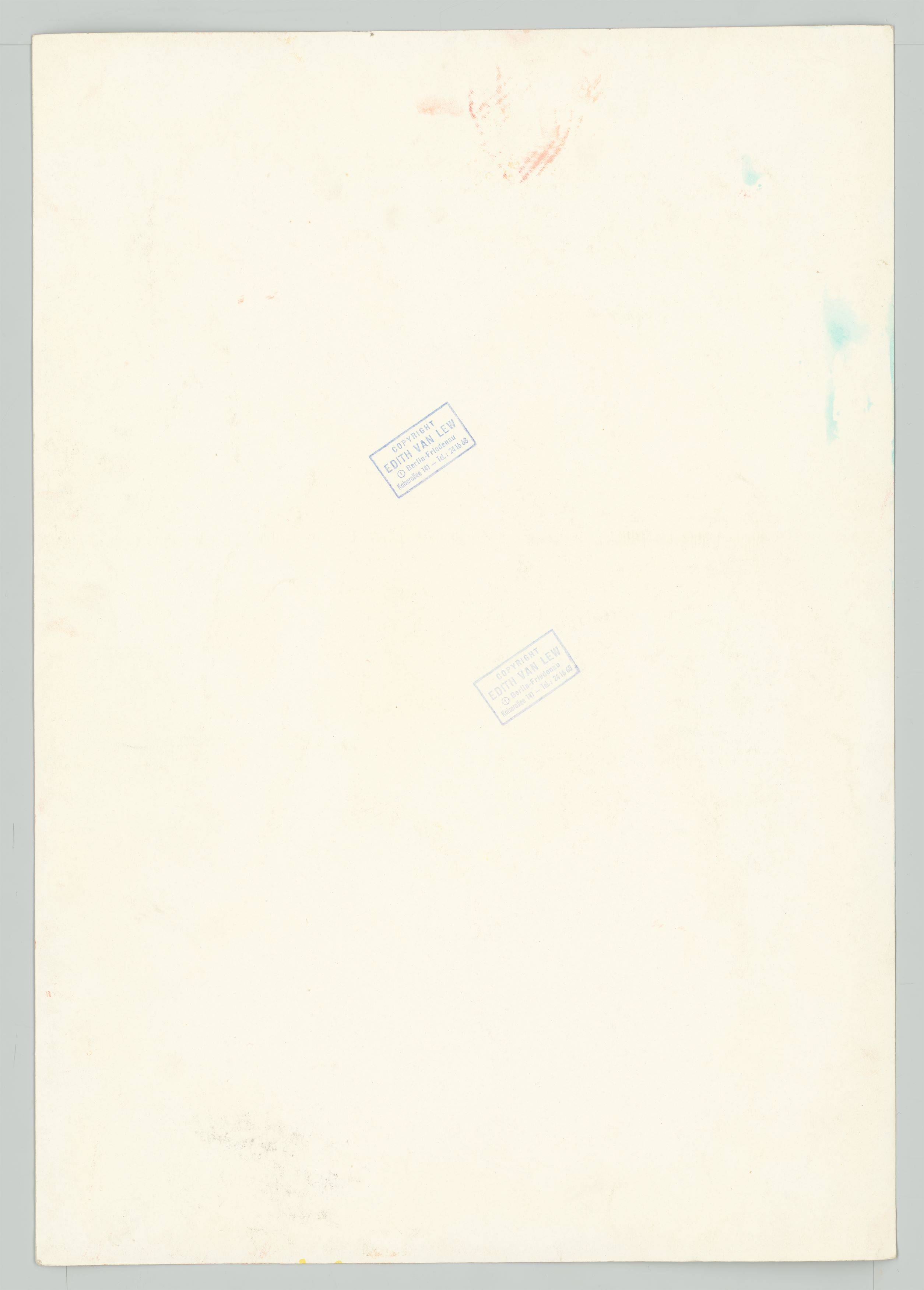 Auf diesem Bild ist das folgende Kunstwerk zu sehen: Edith van Lew (d.i. Boeck). „Mexico