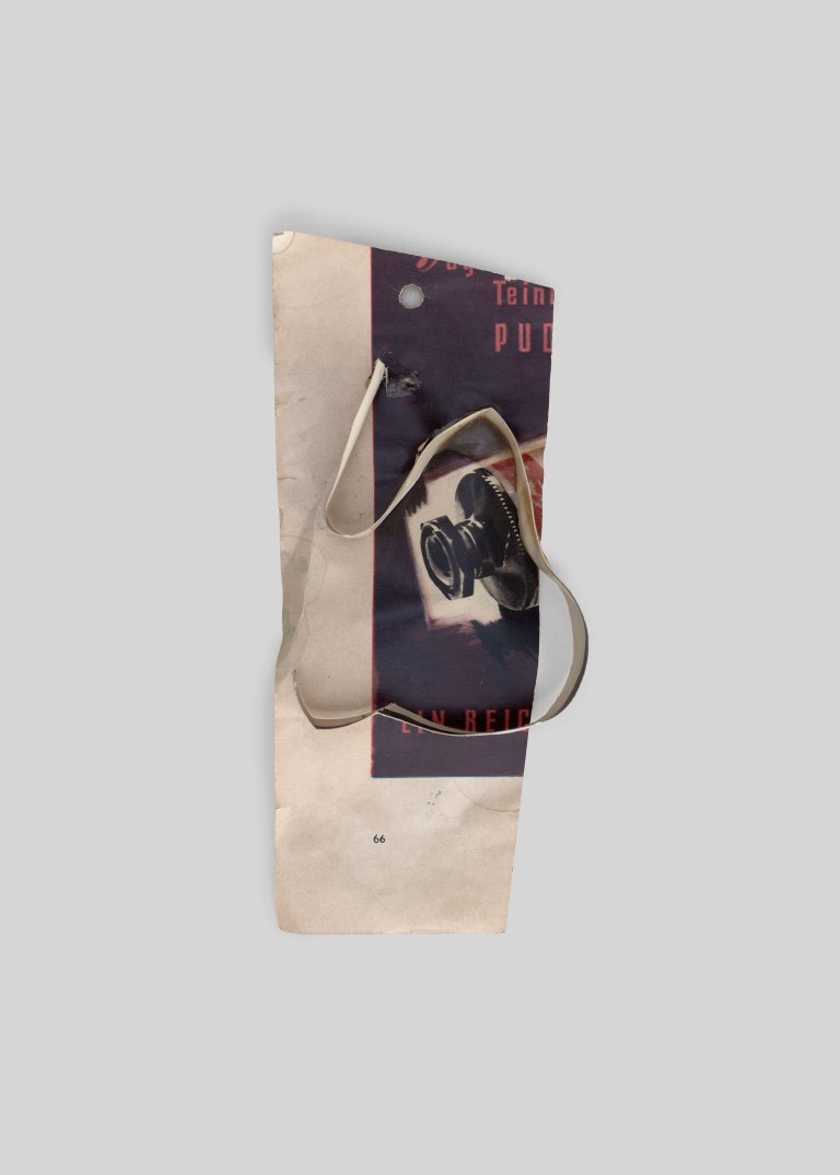 Auf diesem Bild ist das folgende Kunstwerk zu sehen: Hermann Glöckner. Räumliches Profil. 1978.
