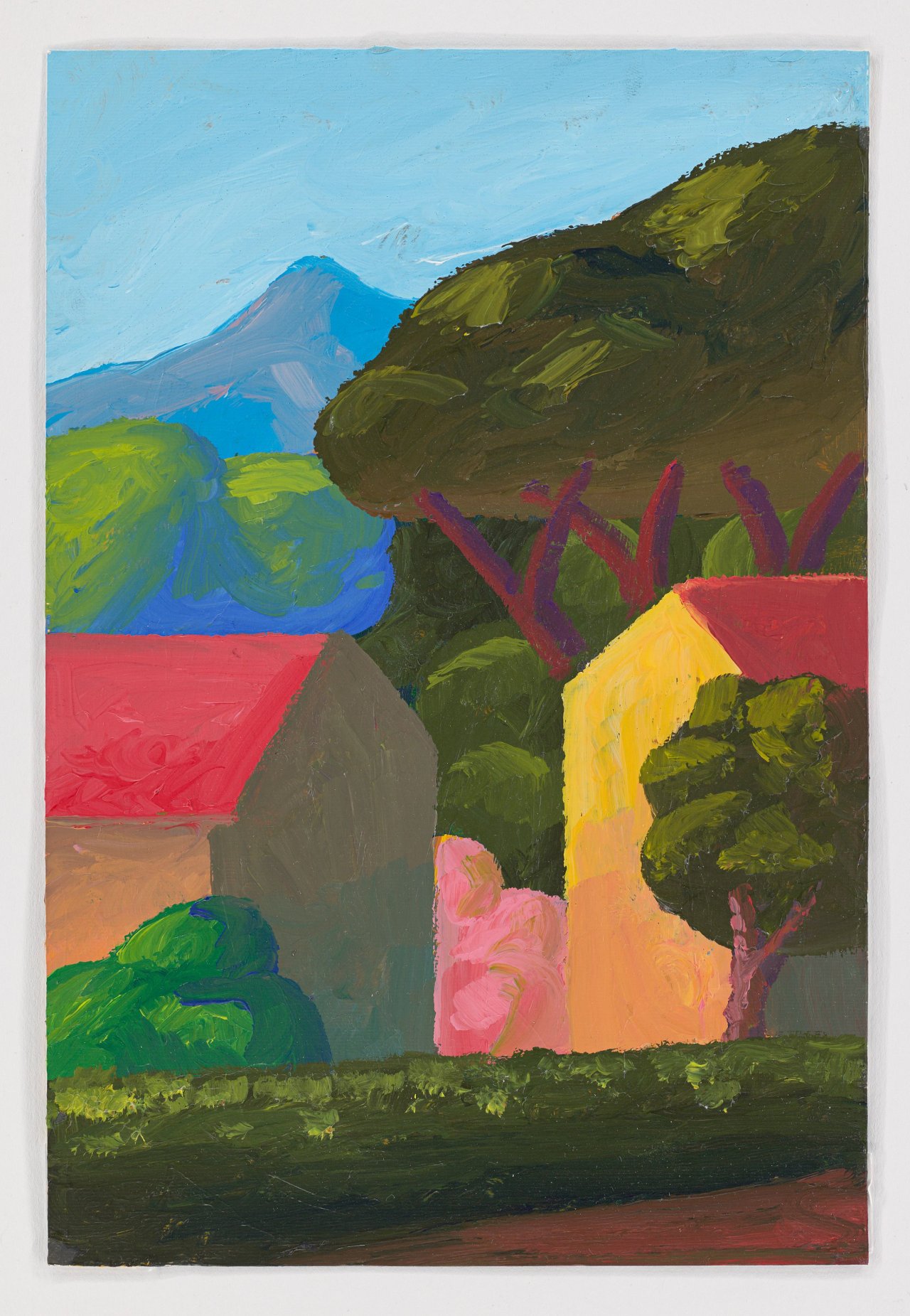 Auf diesem Bild ist das folgende Kunstwerk zu sehen:  Salvo. „Versilia“. 1991.