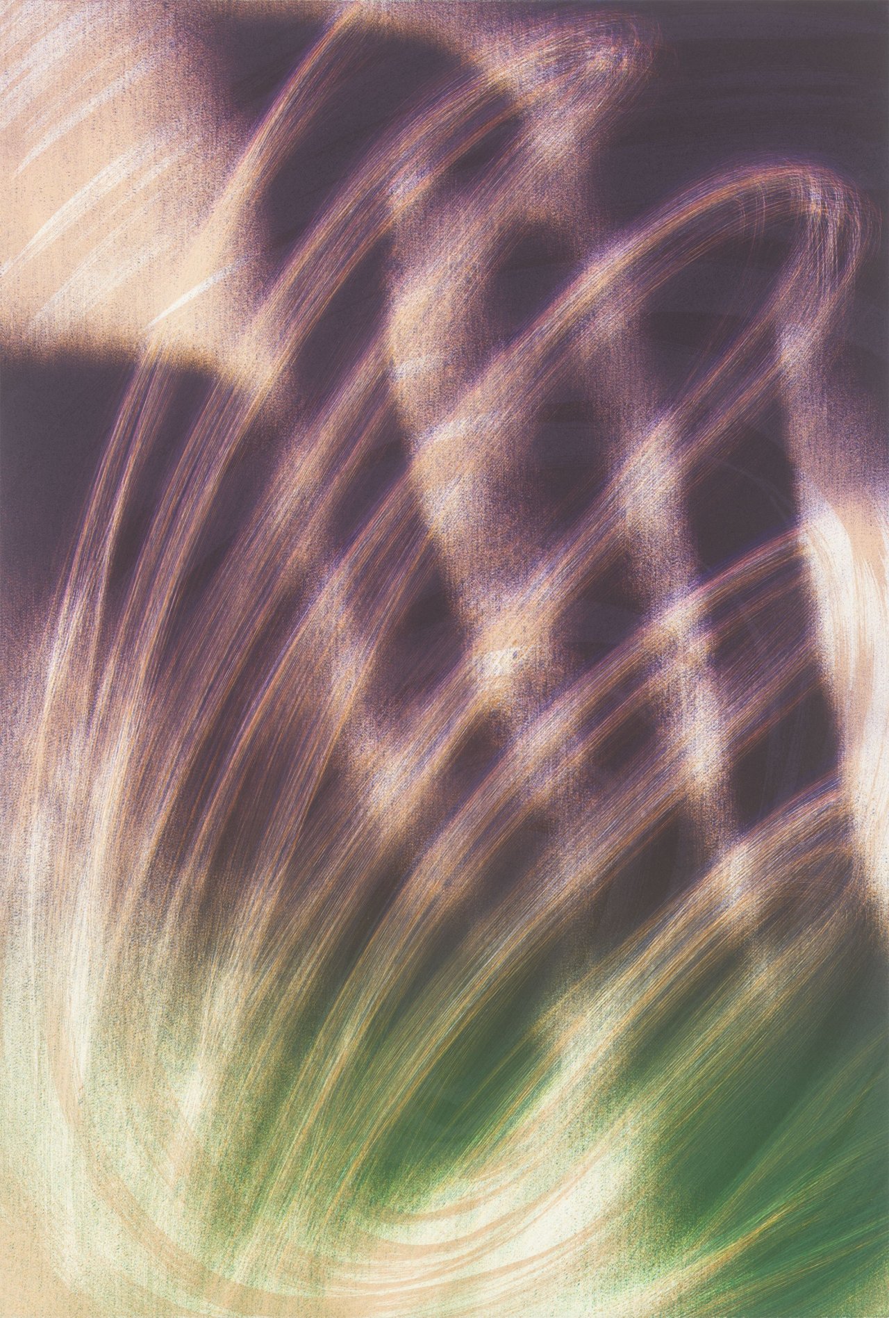 This picture shows the following artwork: Katharina Grosse. ”Fo' Faux Rocks”. 2007.