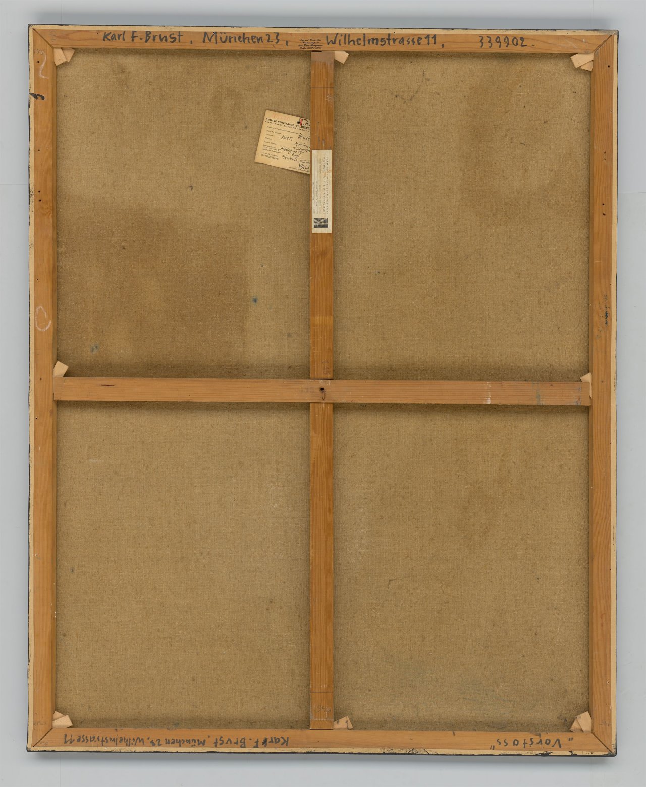 Auf diesem Bild ist das folgende Kunstwerk zu sehen: Karl Friedrich Brust. „Aufsteigend 59“. 1959.