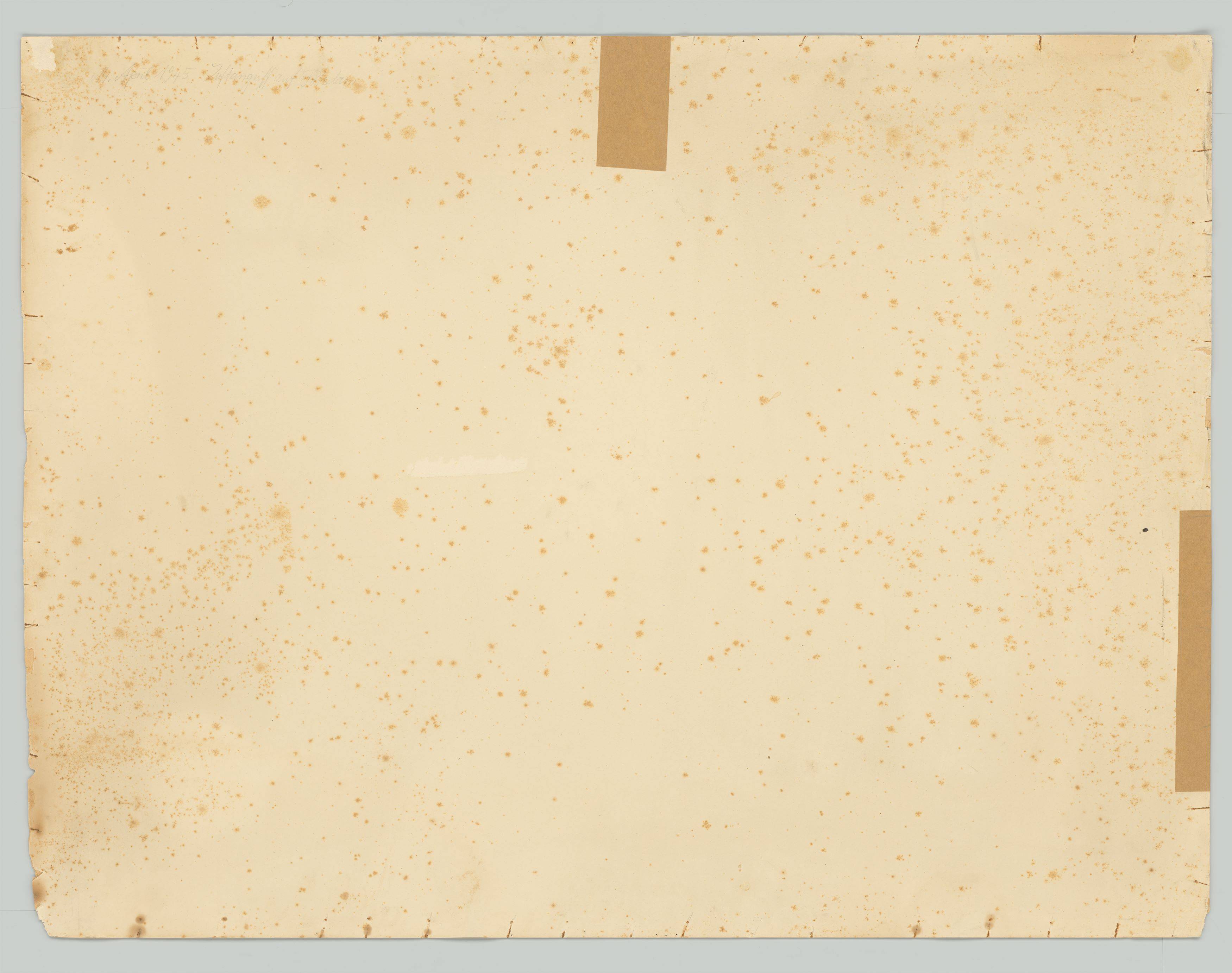 This picture shows the following artwork: Max Baur. ”Potsdam: Vision”. 1945.