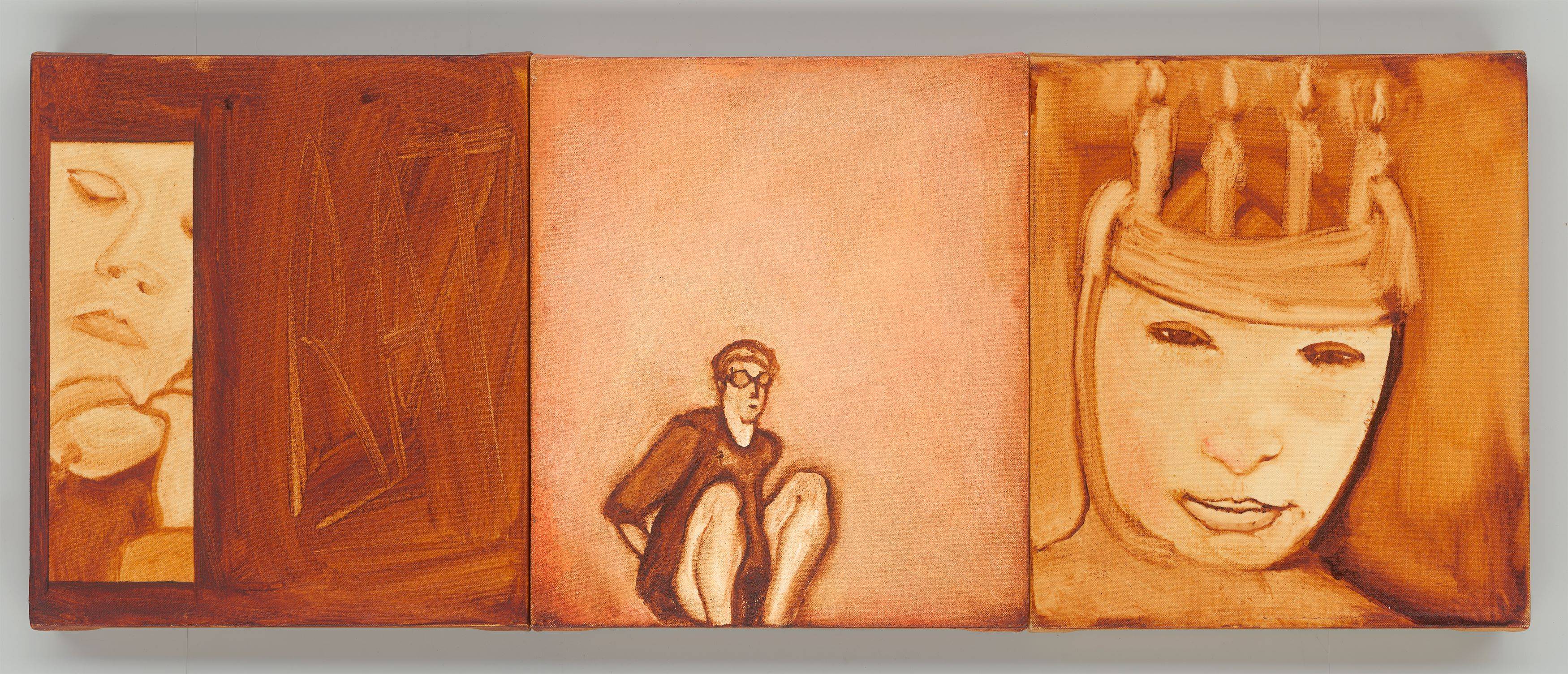 This picture shows the following artwork: Ida Applebroog. ”MAGIC KINGDOM (RAT)”. 1987.