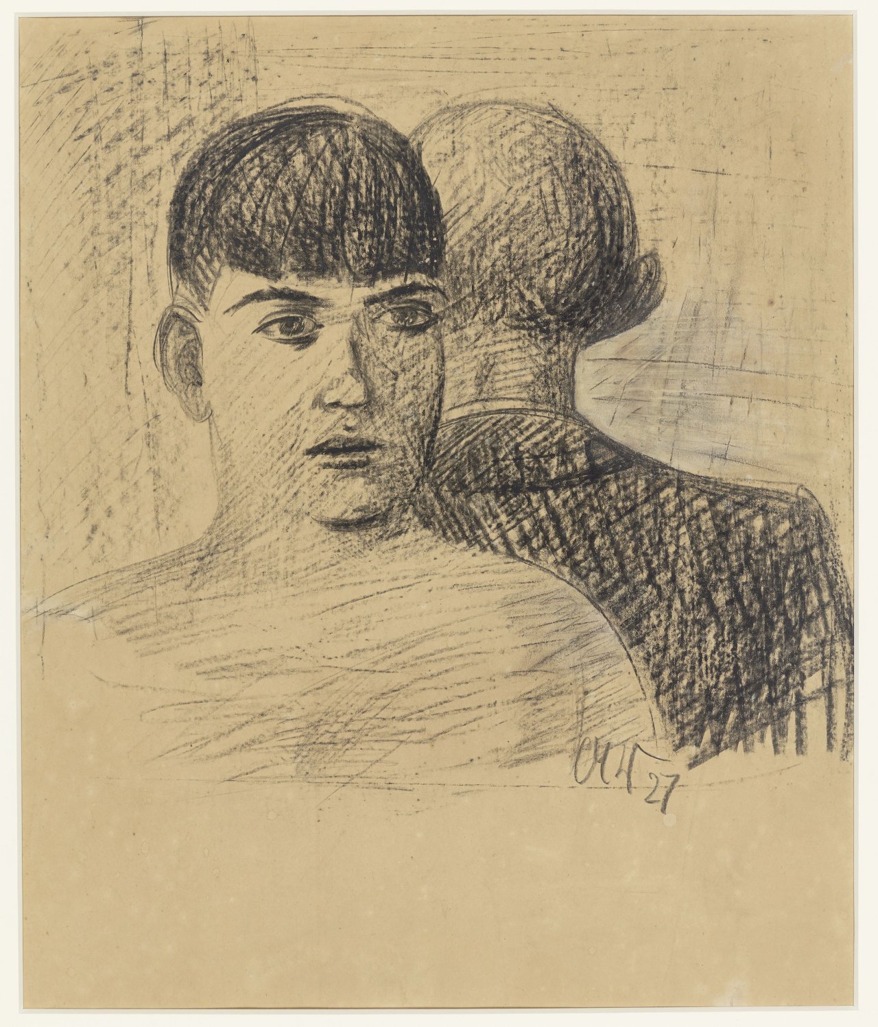 This picture shows the following artwork: Anton Räderscheidt. ”Das Paar”. 1927.