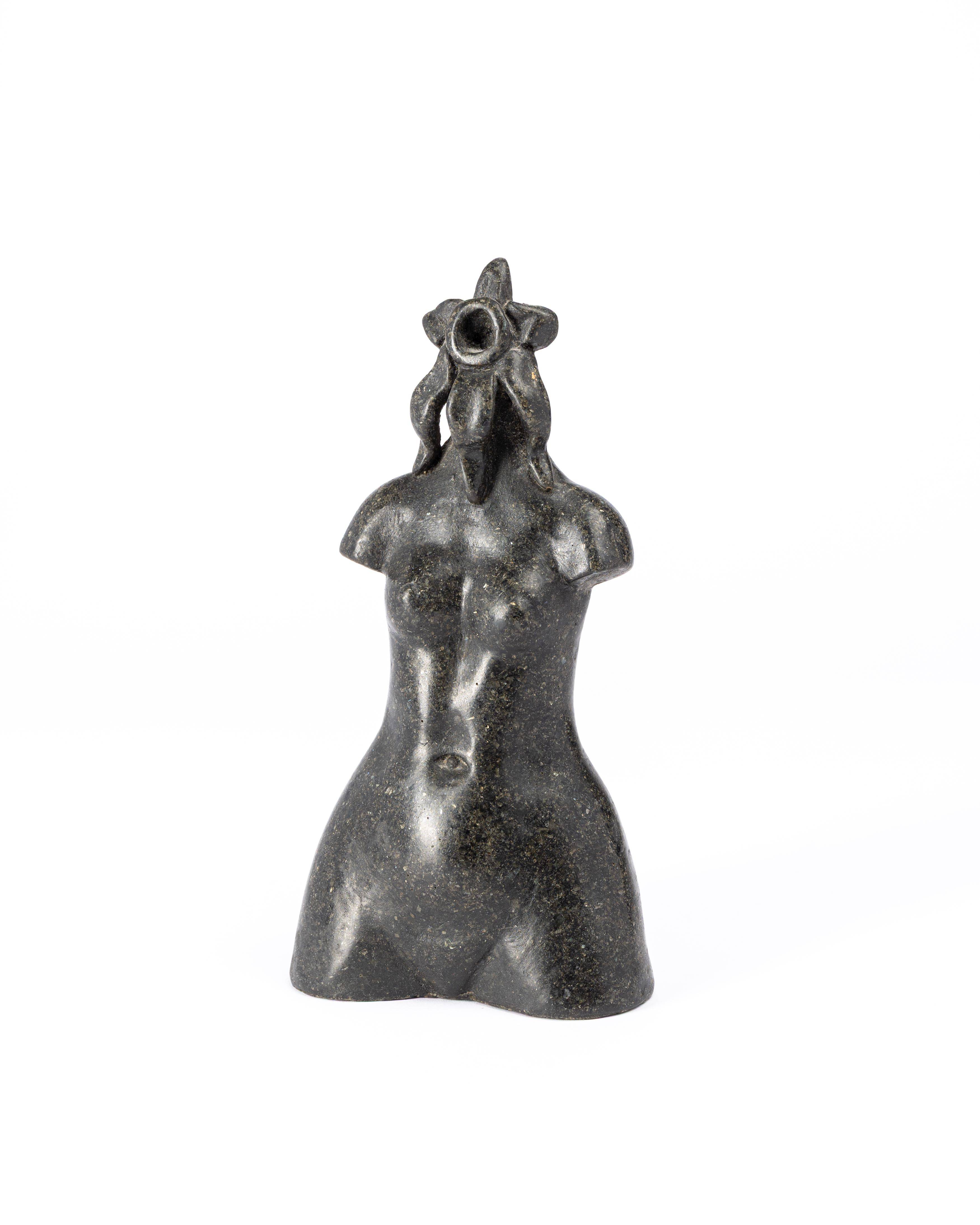 Auf diesem Bild ist das folgende Kunstwerk zu sehen: Rainer Kriester. Femme fleur. 1976.