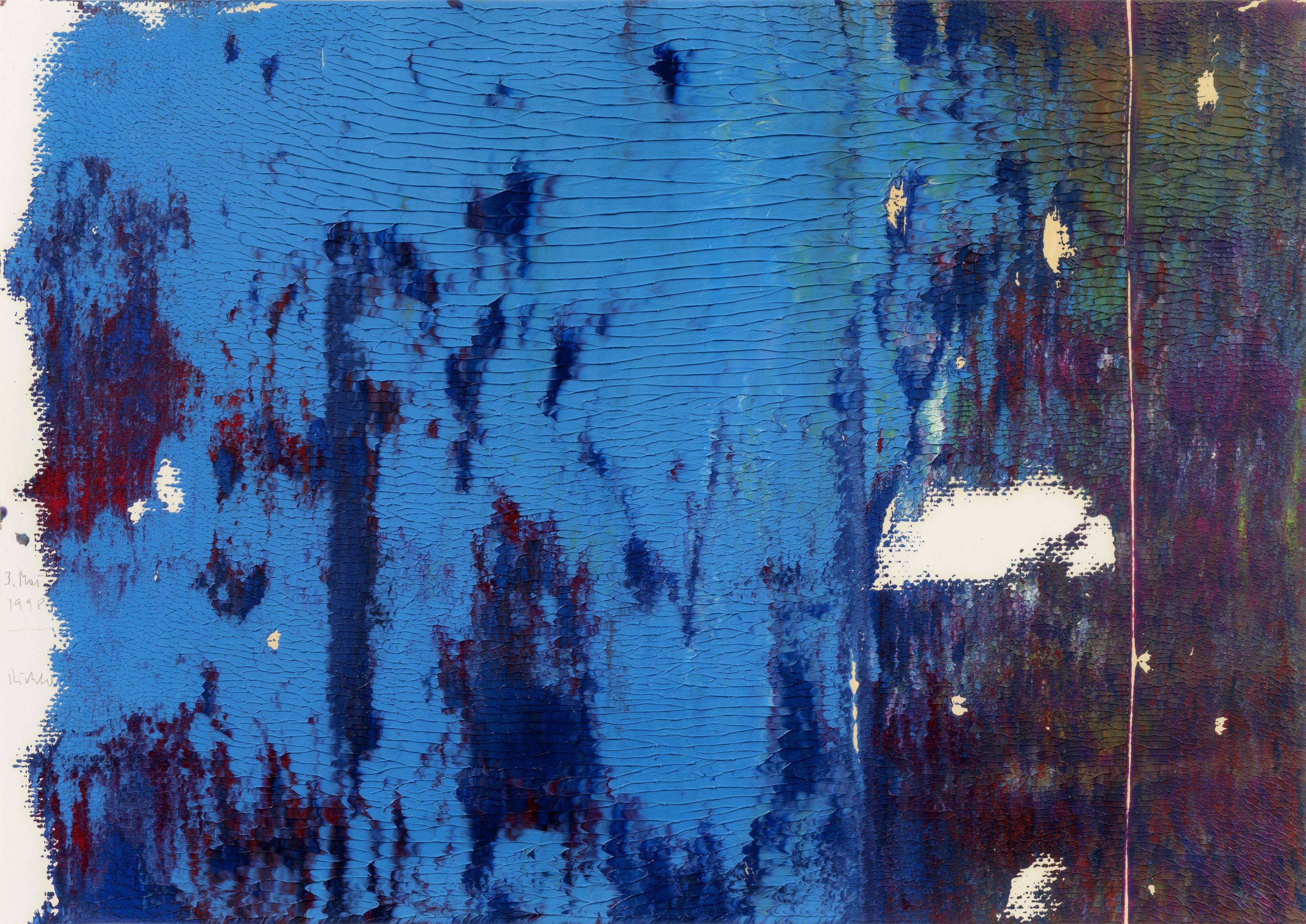 This picture shows the following artwork: Gerhard Richter. ”3. Mai 1998”. 1998.