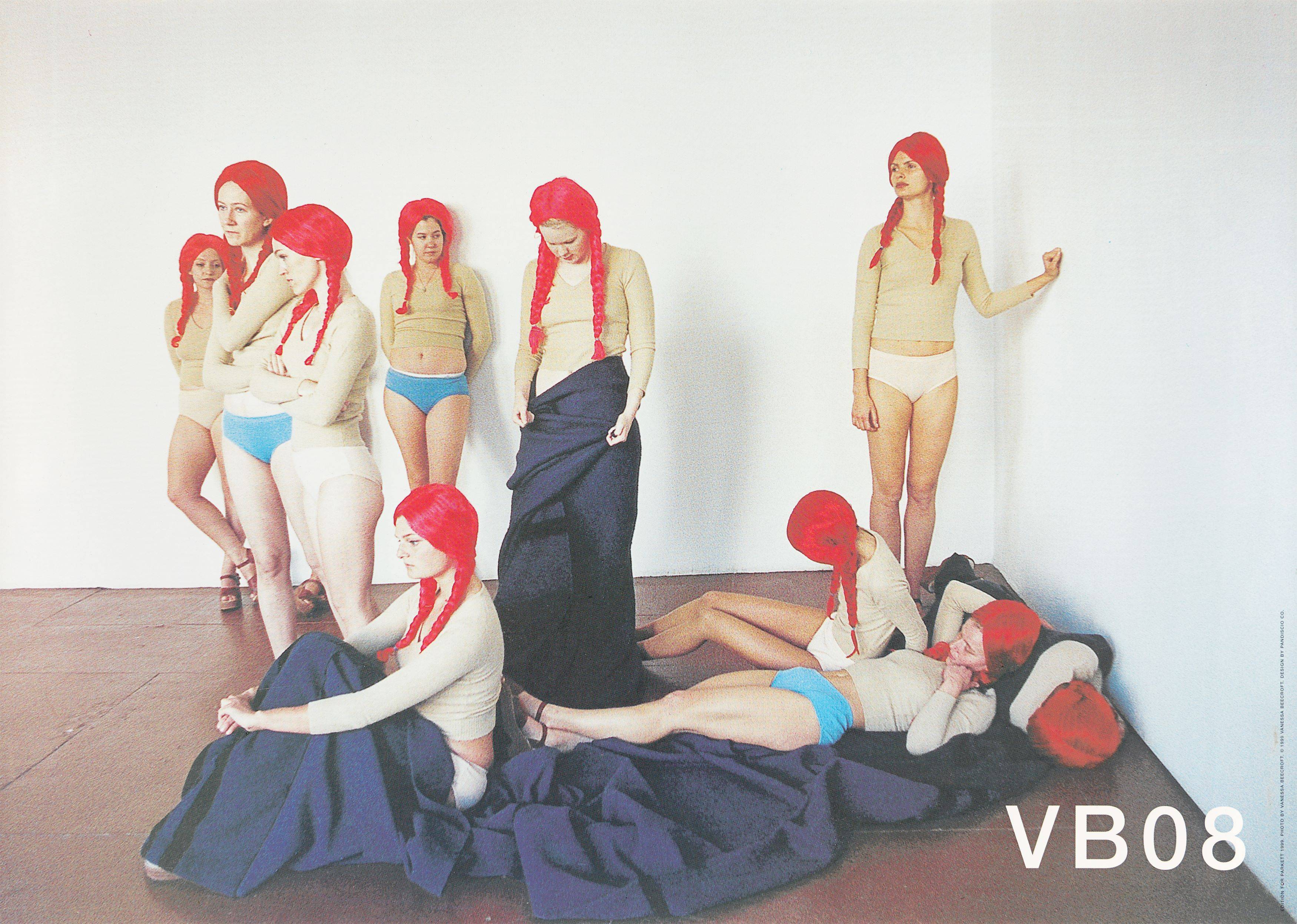 This picture shows the following artwork: Vanessa Beecroft. Untitled (for Parkett 56). 1999.