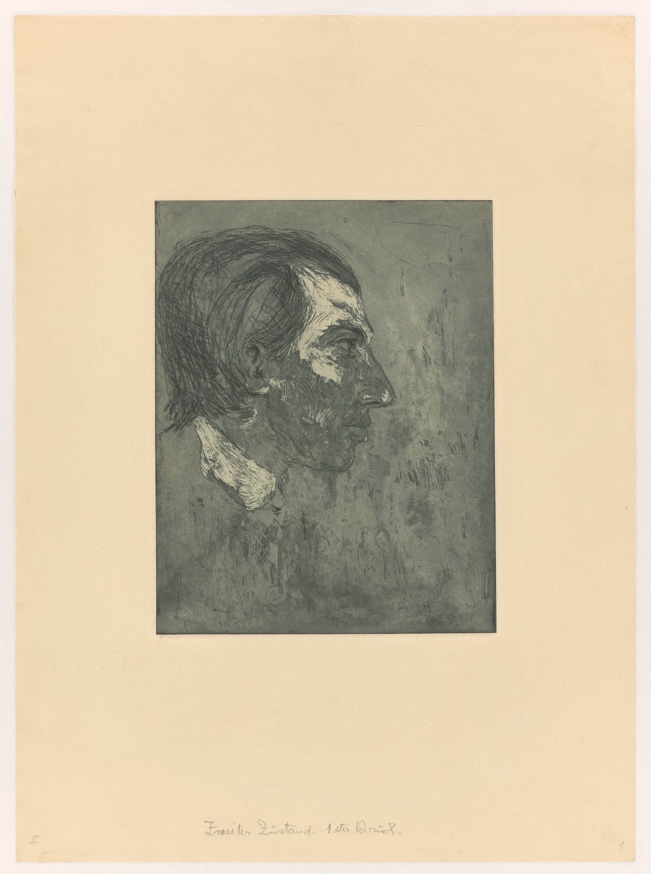 This picture shows the following artwork: Emil Nolde. ”Hugo del Caril”. 1908.