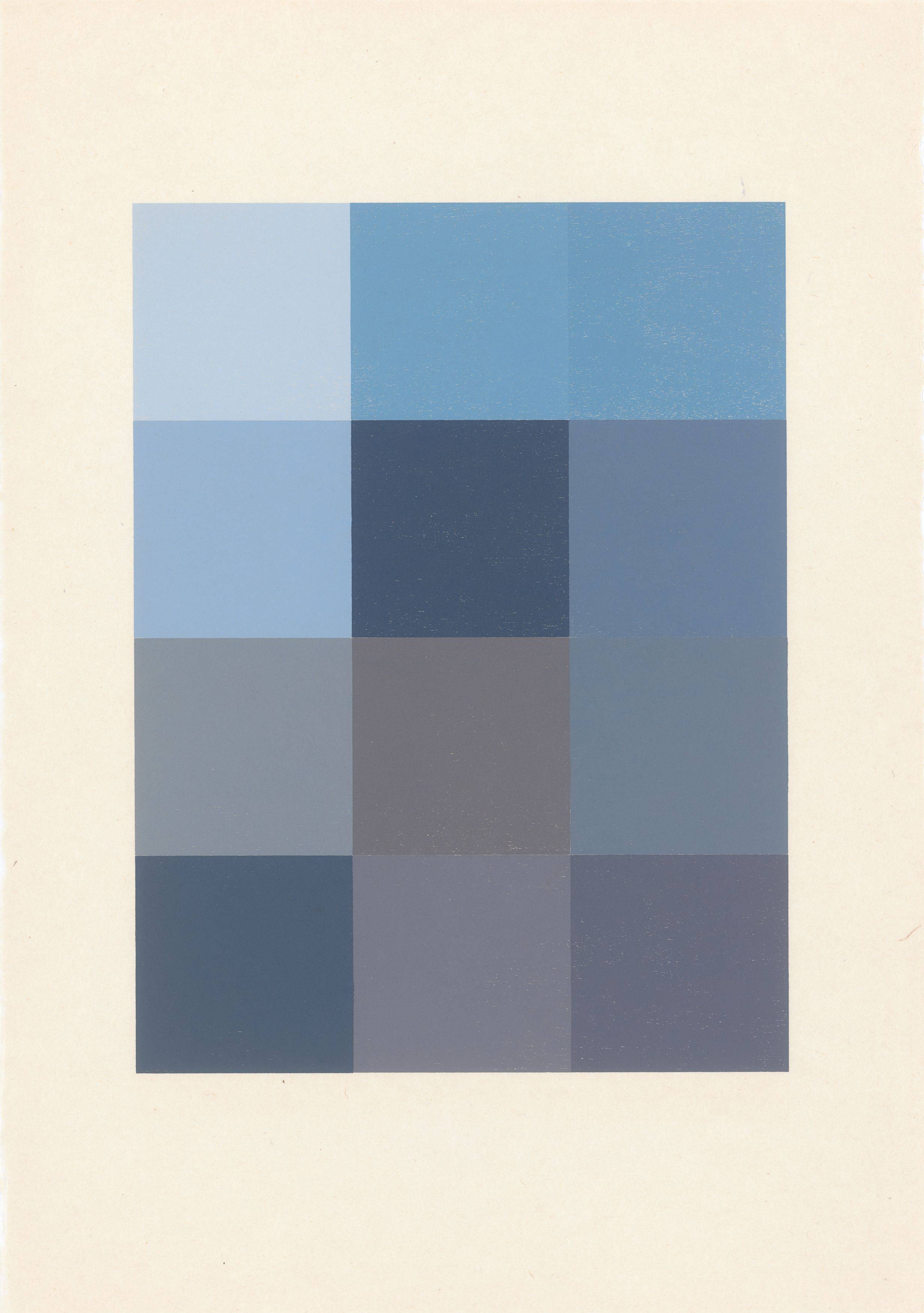 This picture shows the following artwork: Sherrie Levine. ”Meltdown” (After Duchamp, After Monet, After Kirchner, After Mondrian). 1989.