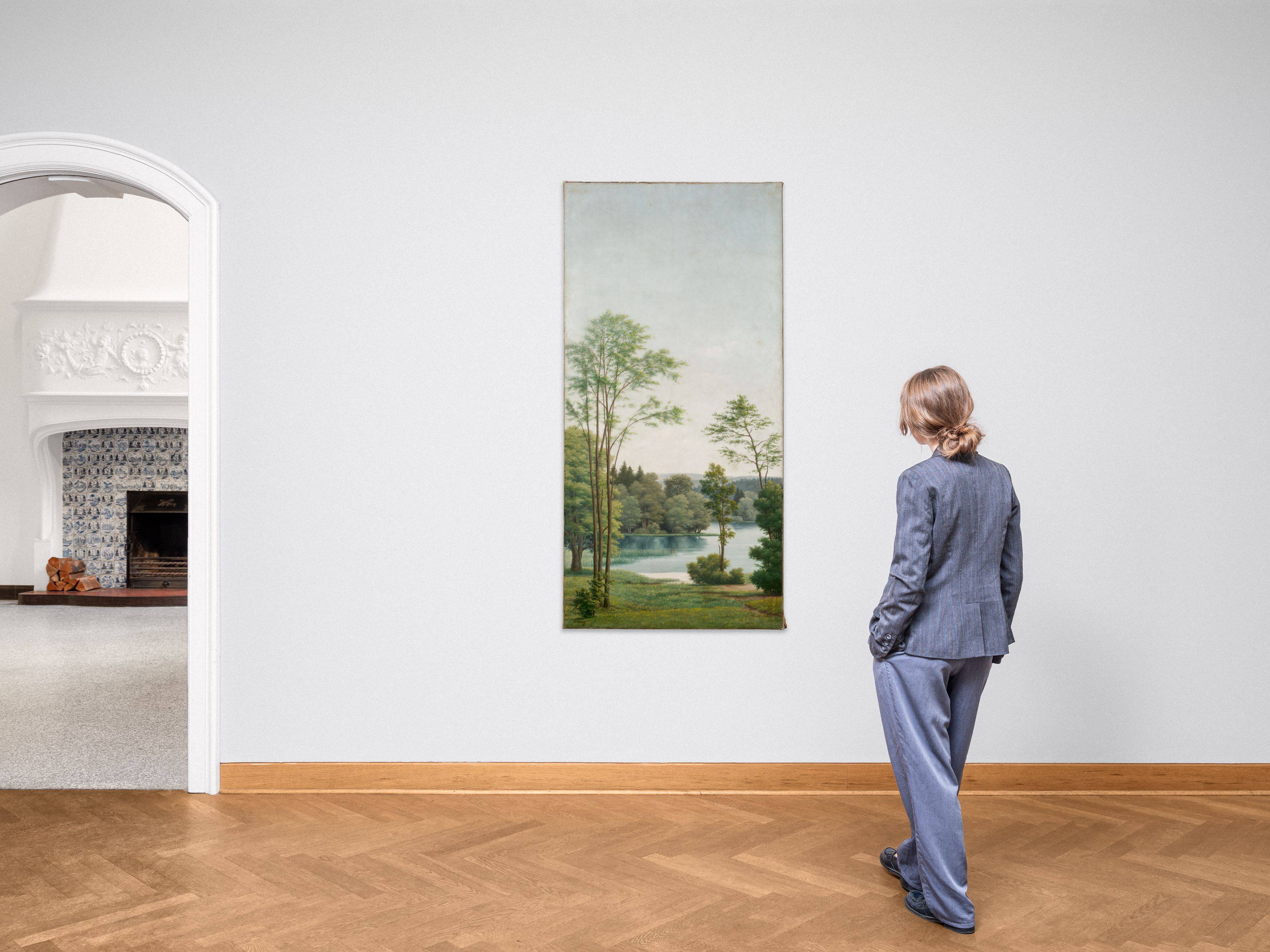 This picture shows the following artwork: Georg Schrimpf. ”Sommer (Märkische Landschaft)”. 1938.