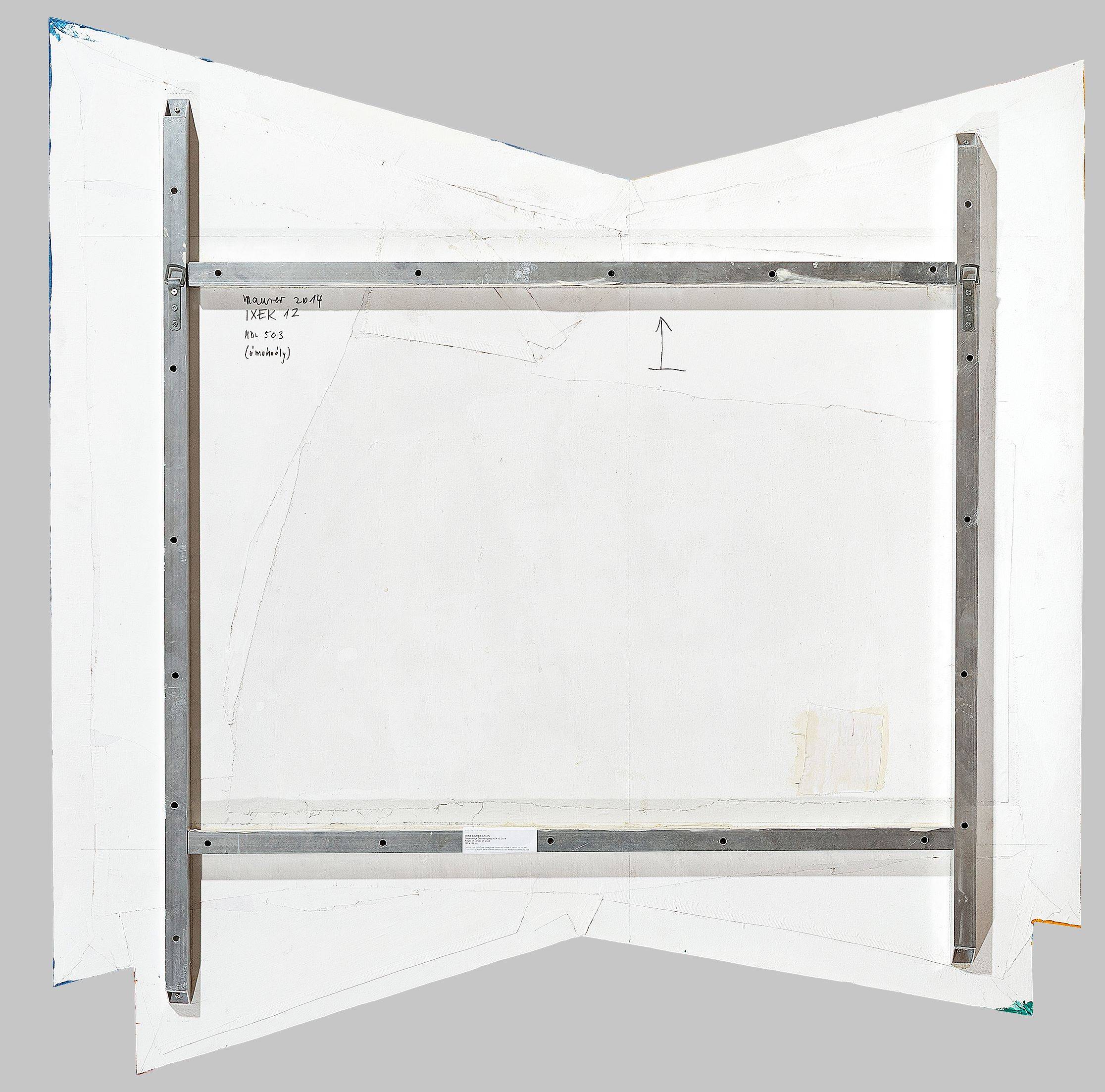 This picture shows the following artwork: Dóra Maurer. ”IXEK 12”. 2014.