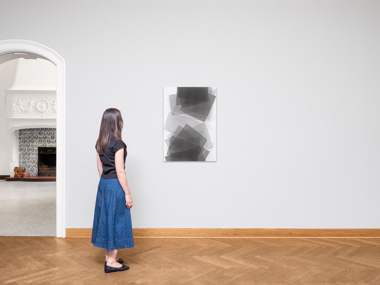 Auf diesem Bild ist das folgende Kunstwerk zu sehen: Joachim Bandau. Ohne Titel. 2009.