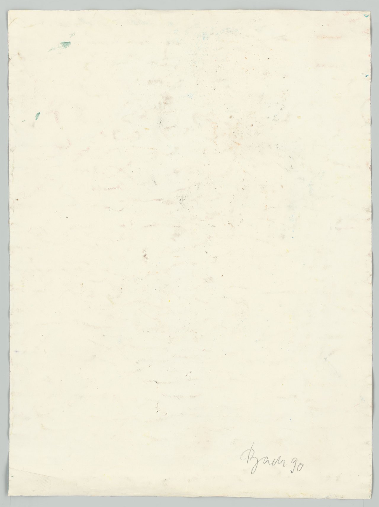 This picture shows the following artwork: Elvira Bach. Two embracing figures. 1990.