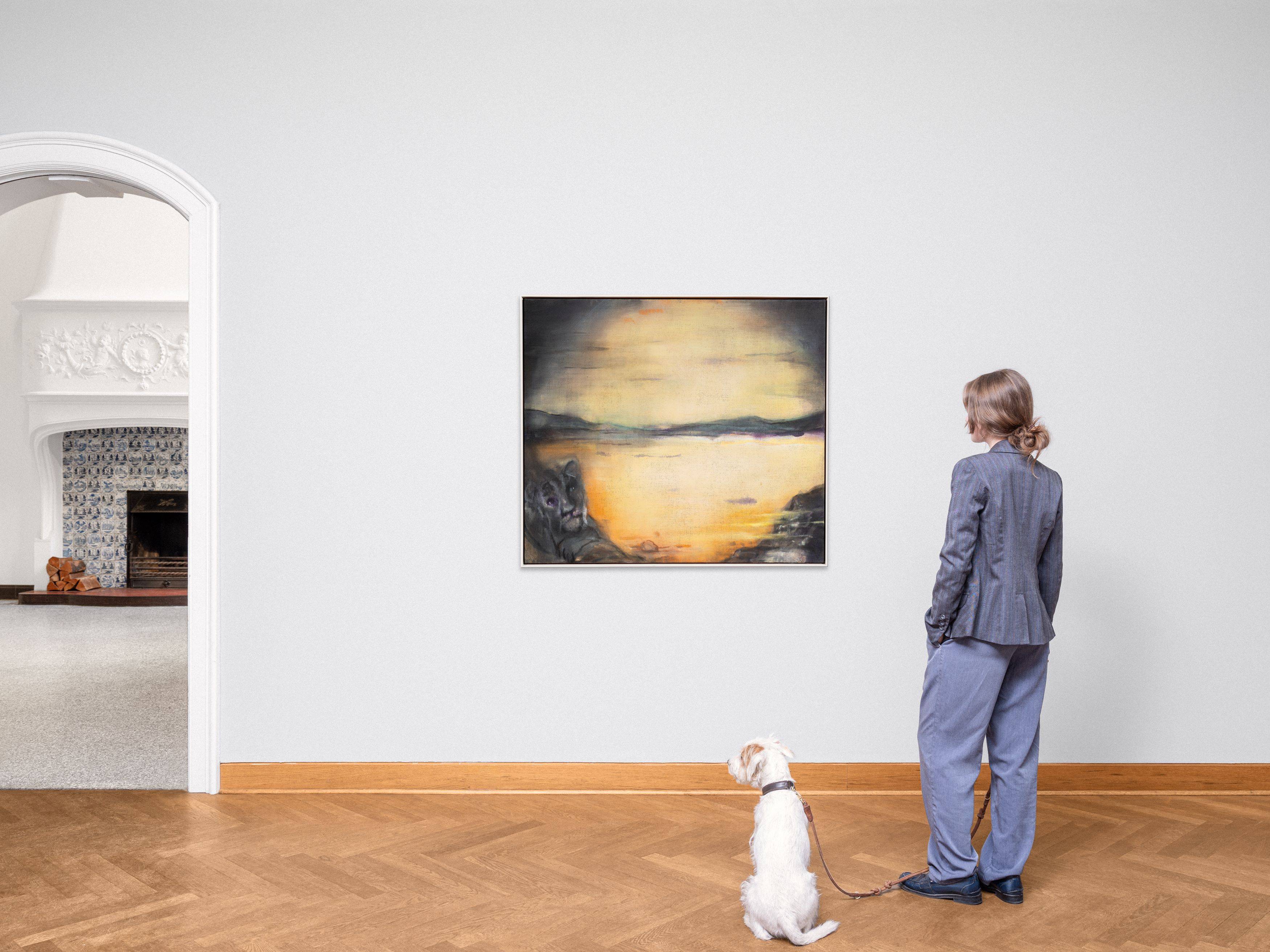 This picture shows the following artwork: Leiko Ikemura. Untitled. 2009.