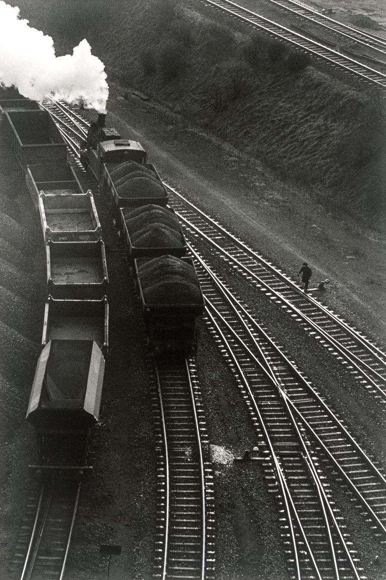 Auf diesem Bild ist das folgende Kunstwerk zu sehen: Ulrich Mack. Aus dem Zyklus „Ruhrgebiet“. 1959.