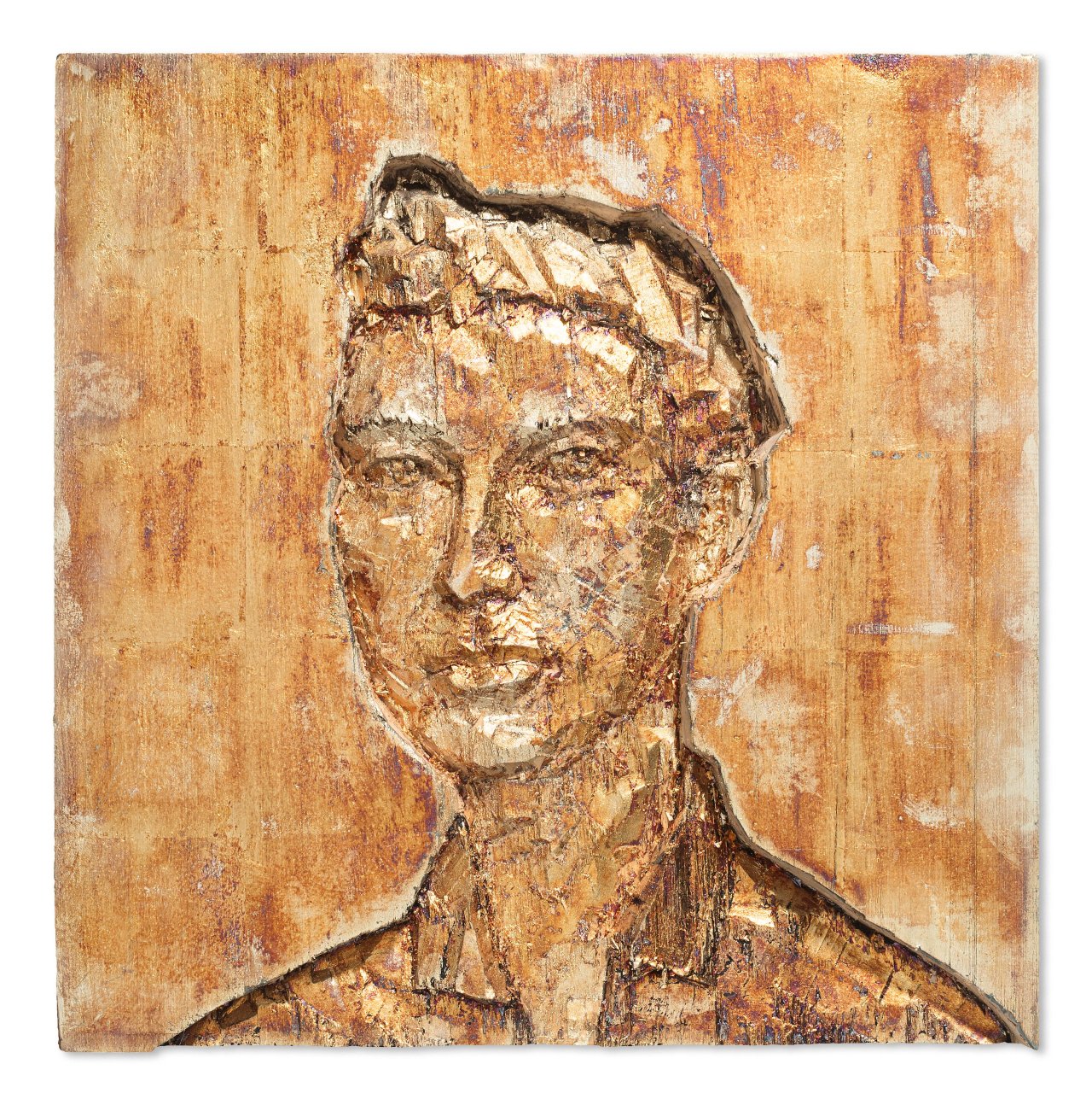 Auf diesem Bild ist das folgende Kunstwerk zu sehen: Stephan Balkenhol. Narziss. 2012.
