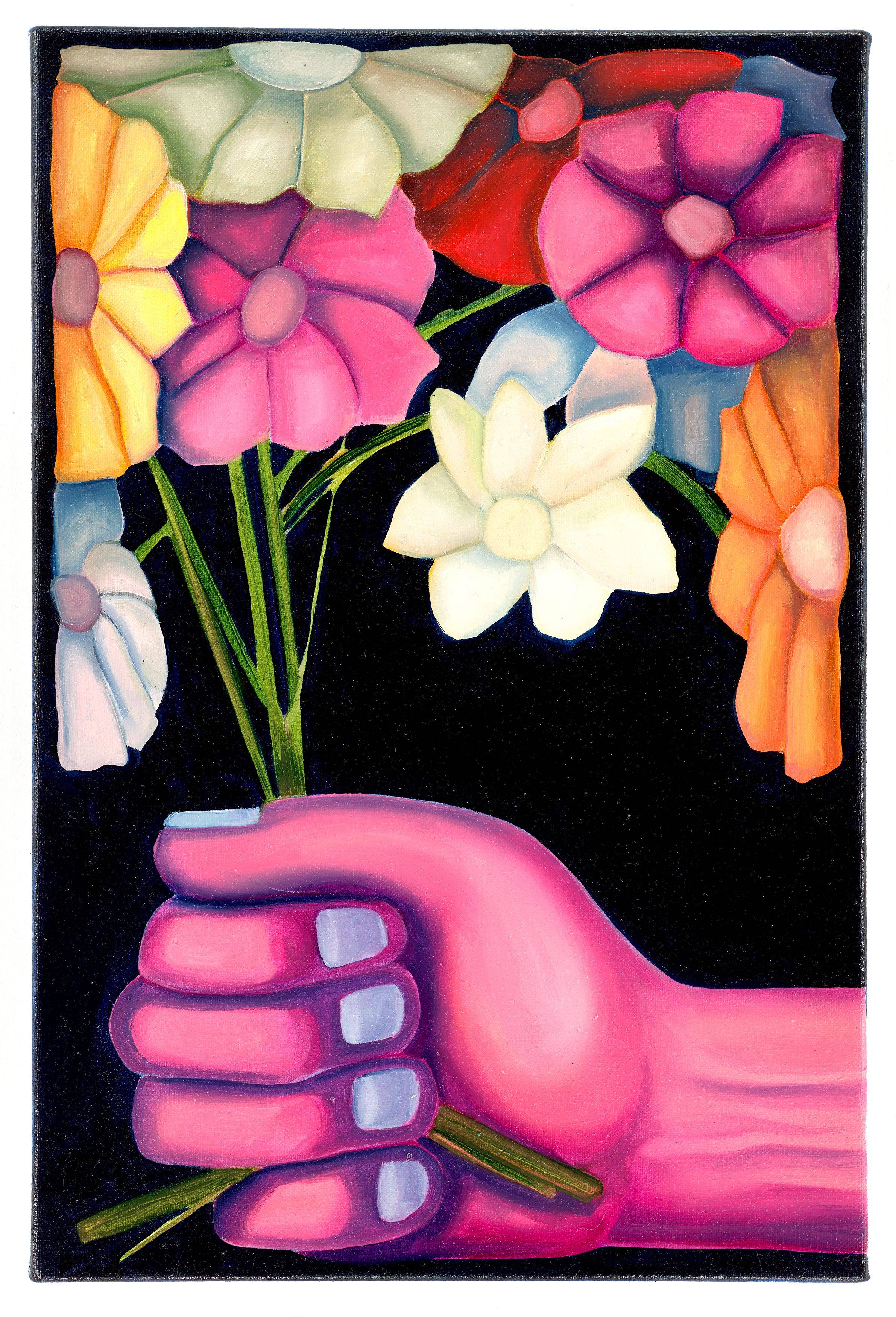 Auf diesem Bild ist das folgende Kunstwerk zu sehen: André Wendland. „Romantic Streak“. 2024.