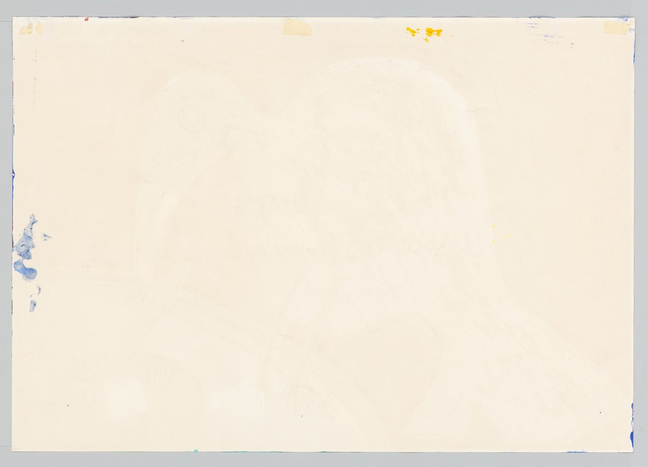 This picture shows the following artwork:  Corneille (i.e. Cornelis Guillaume Beverloo). Untitled, from the series ”Les aventures de Pinocchio”. 1973-88.