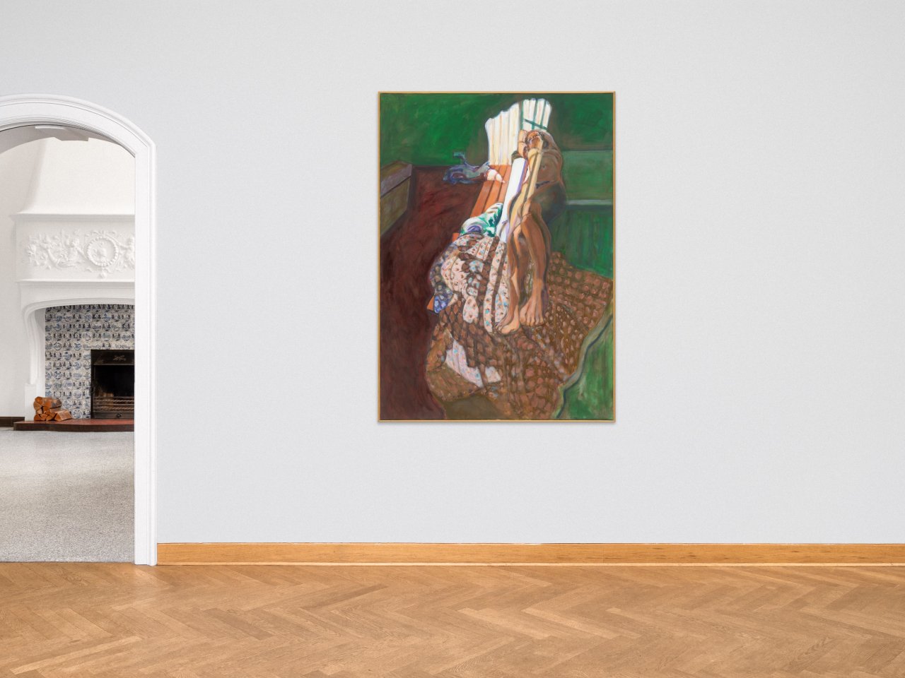 This picture shows the following artwork: Norbert Tadeusz. ”Himmel” (Finale Ligure II). 2000.