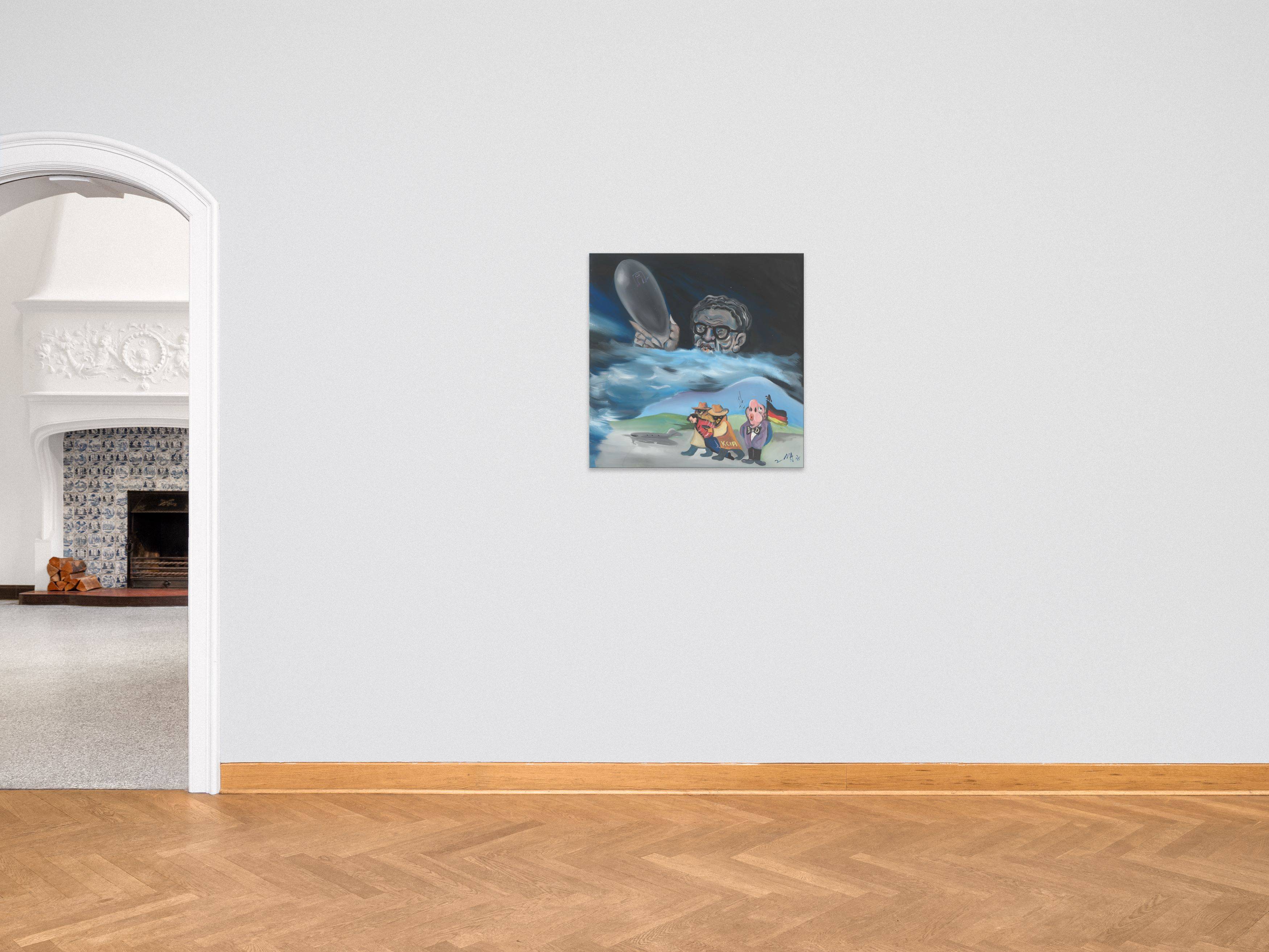 This picture shows the following artwork: Jörg Immendorff. Untitled. 1976.