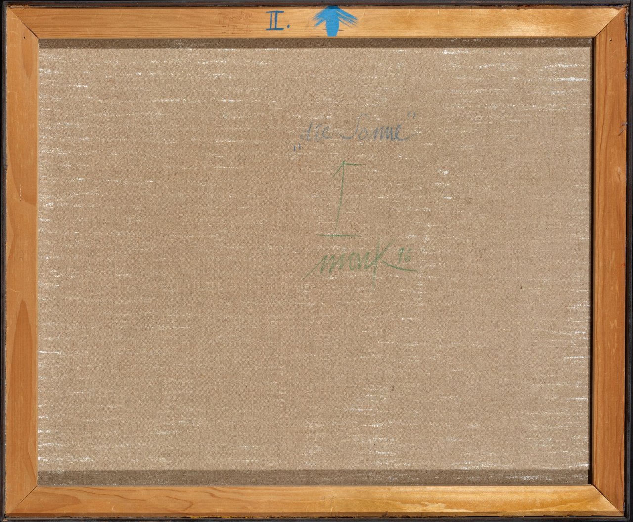 This picture shows the following artwork: Heinz Mack. ”das Meer, die Sonne, das Land”. 1996.