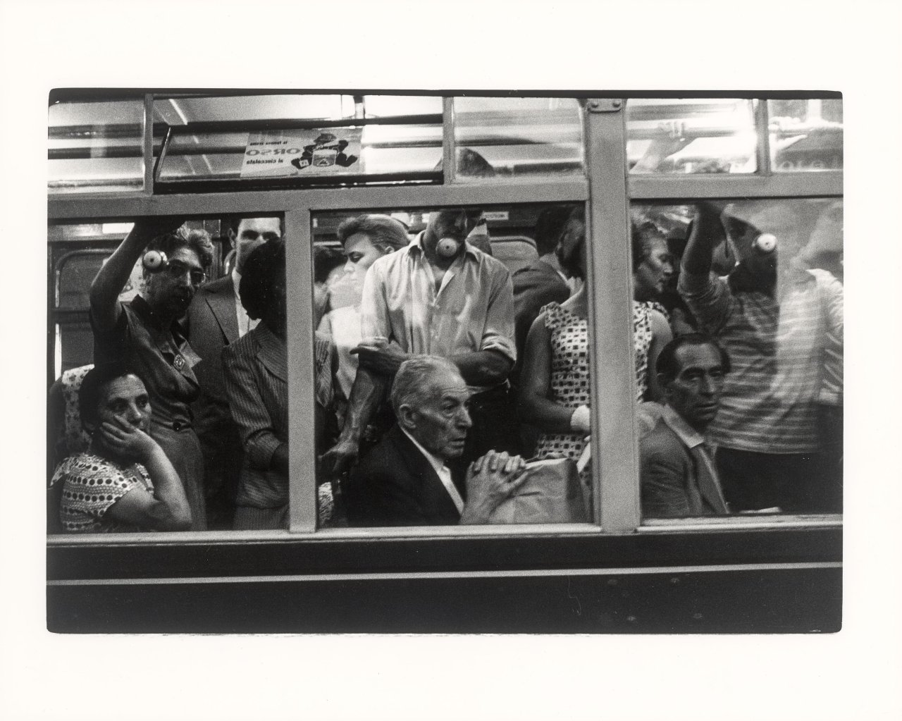 Auf diesem Bild ist das folgende Kunstwerk zu sehen: Will McBride. „Straßenbahn, Florenz“. 1957.