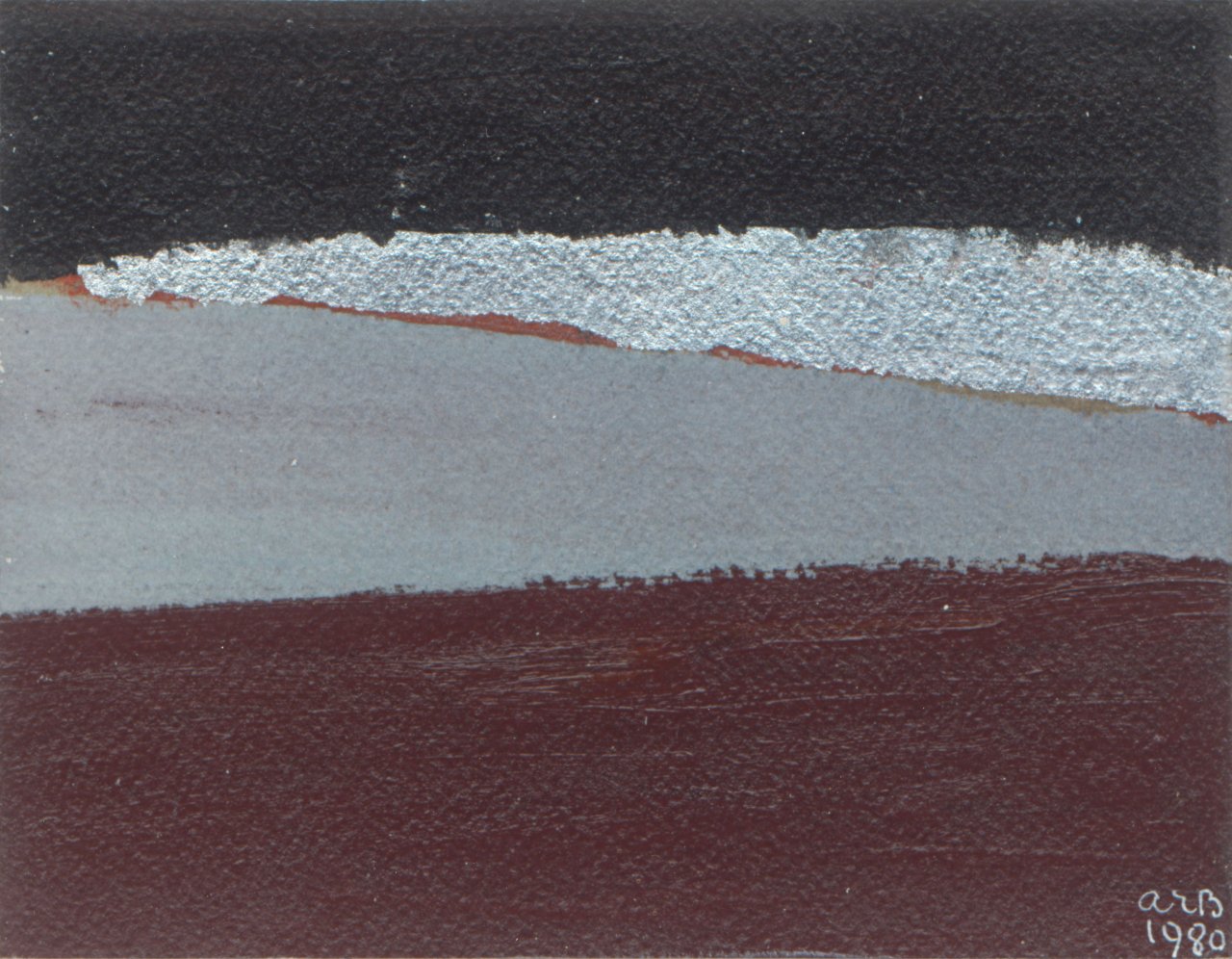 Auf diesem Bild ist das folgende Kunstwerk zu sehen: Anna-Eva Bergman. „No 2-1979 Côte argentée“ / „No 31-1980“ / „No 47-1980“. 1979 / 1980 / 1980.
