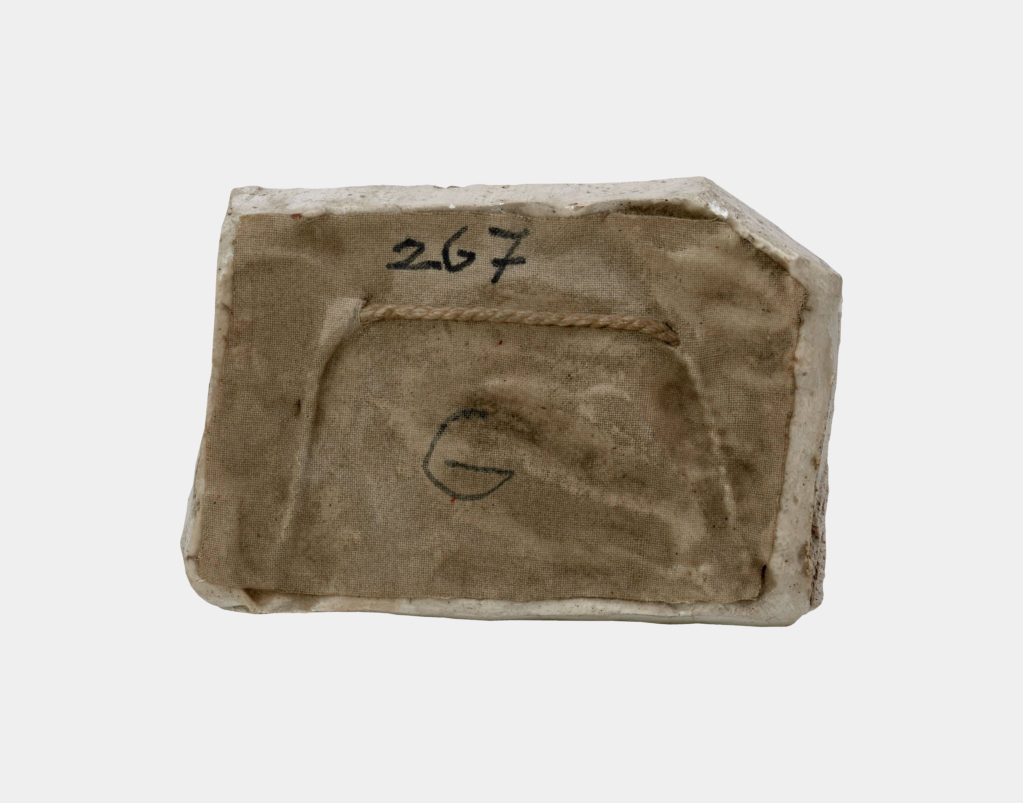 Auf diesem Bild ist das folgende Kunstwerk zu sehen: Hermann Glöckner. Zwei Profile. 1956.