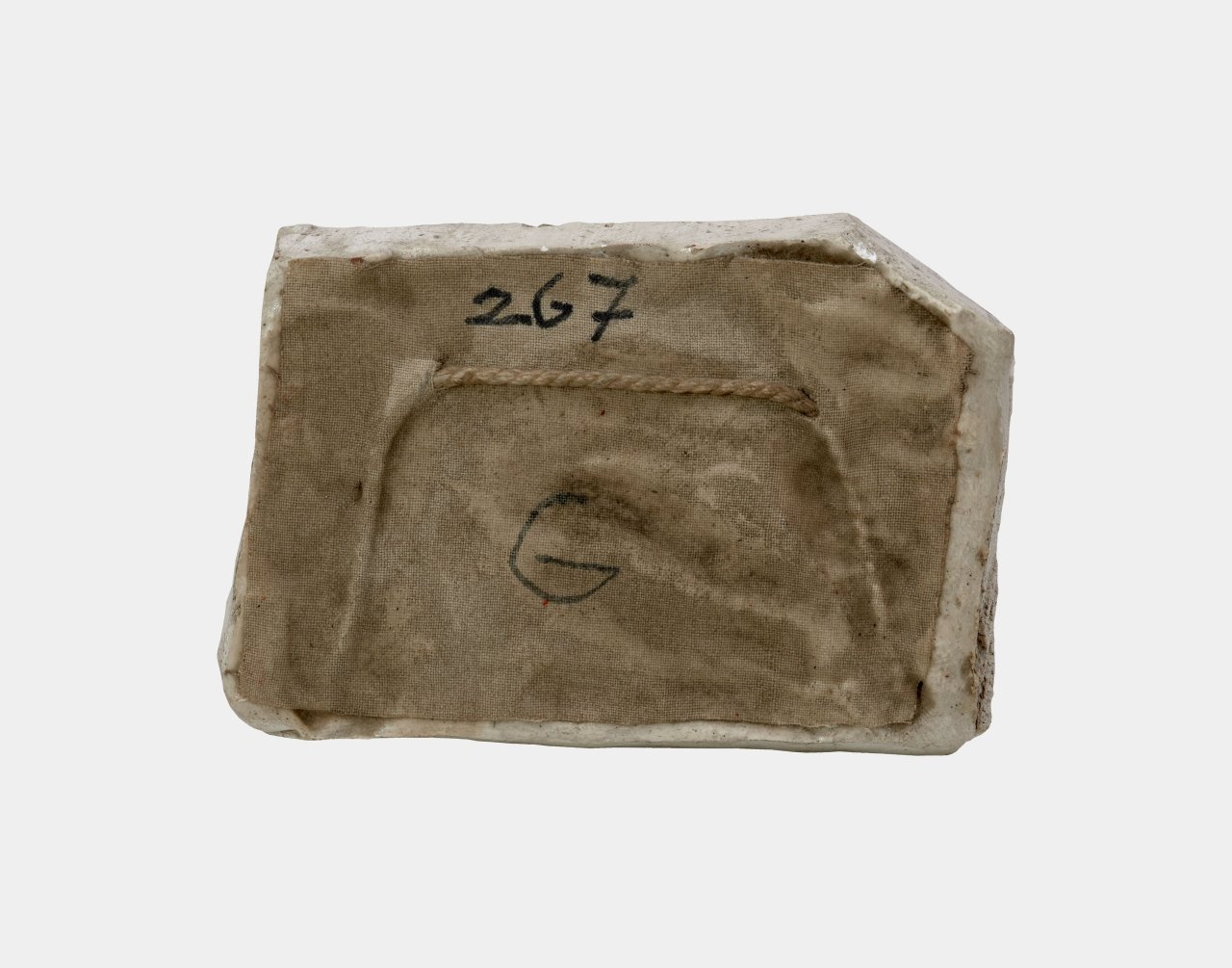 Auf diesem Bild ist das folgende Kunstwerk zu sehen: Hermann Glöckner. Zwei Profile. 1956.