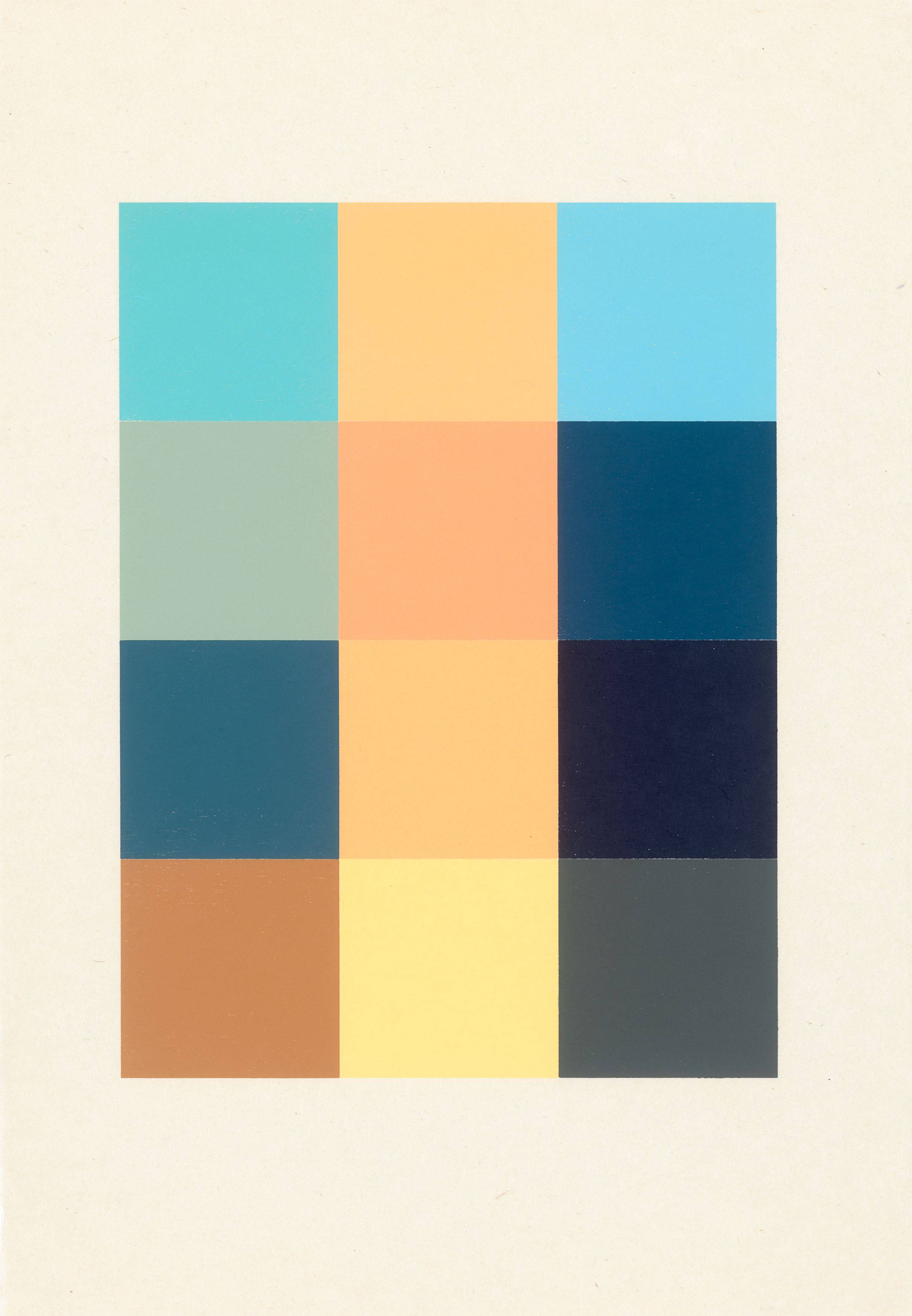 This picture shows the following artwork: Sherrie Levine. ”Meltdown” (After Duchamp, After Monet, After Kirchner, After Mondrian). 1989.