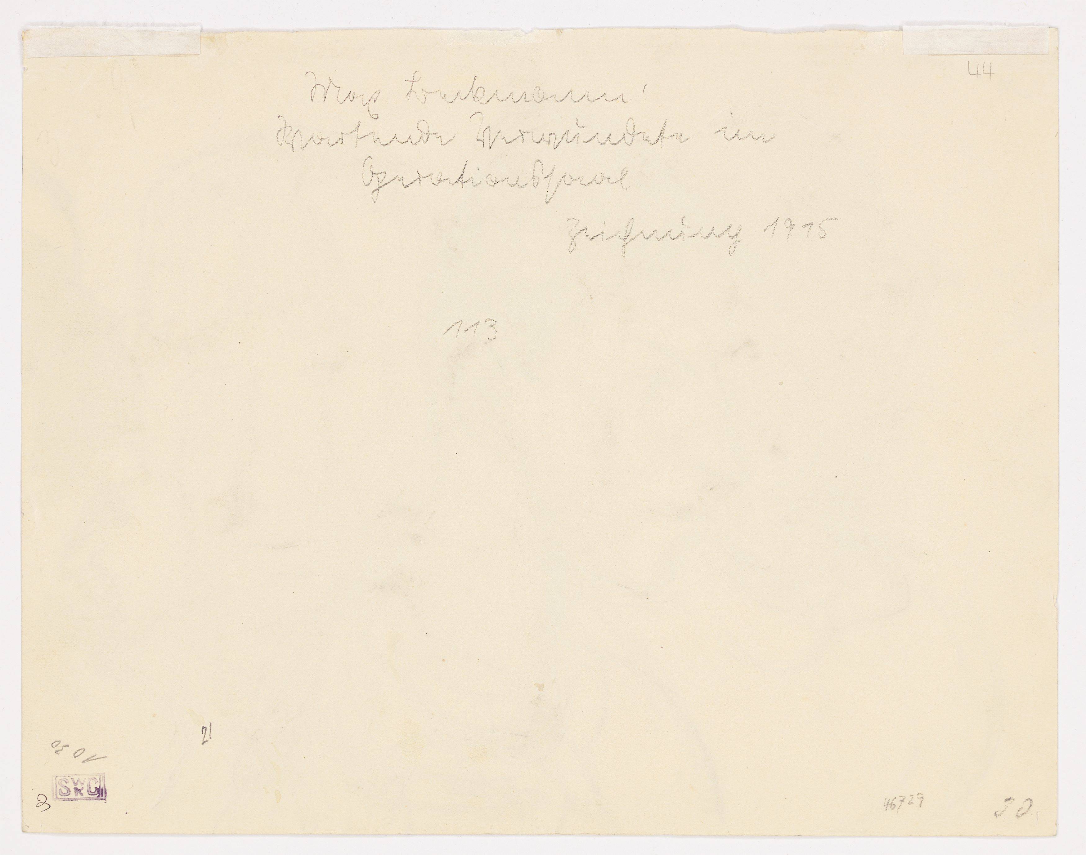 This picture shows the following artwork: Max Beckmann. ”Verwundete – Vier männliche Porträtköpfe”. 1915.